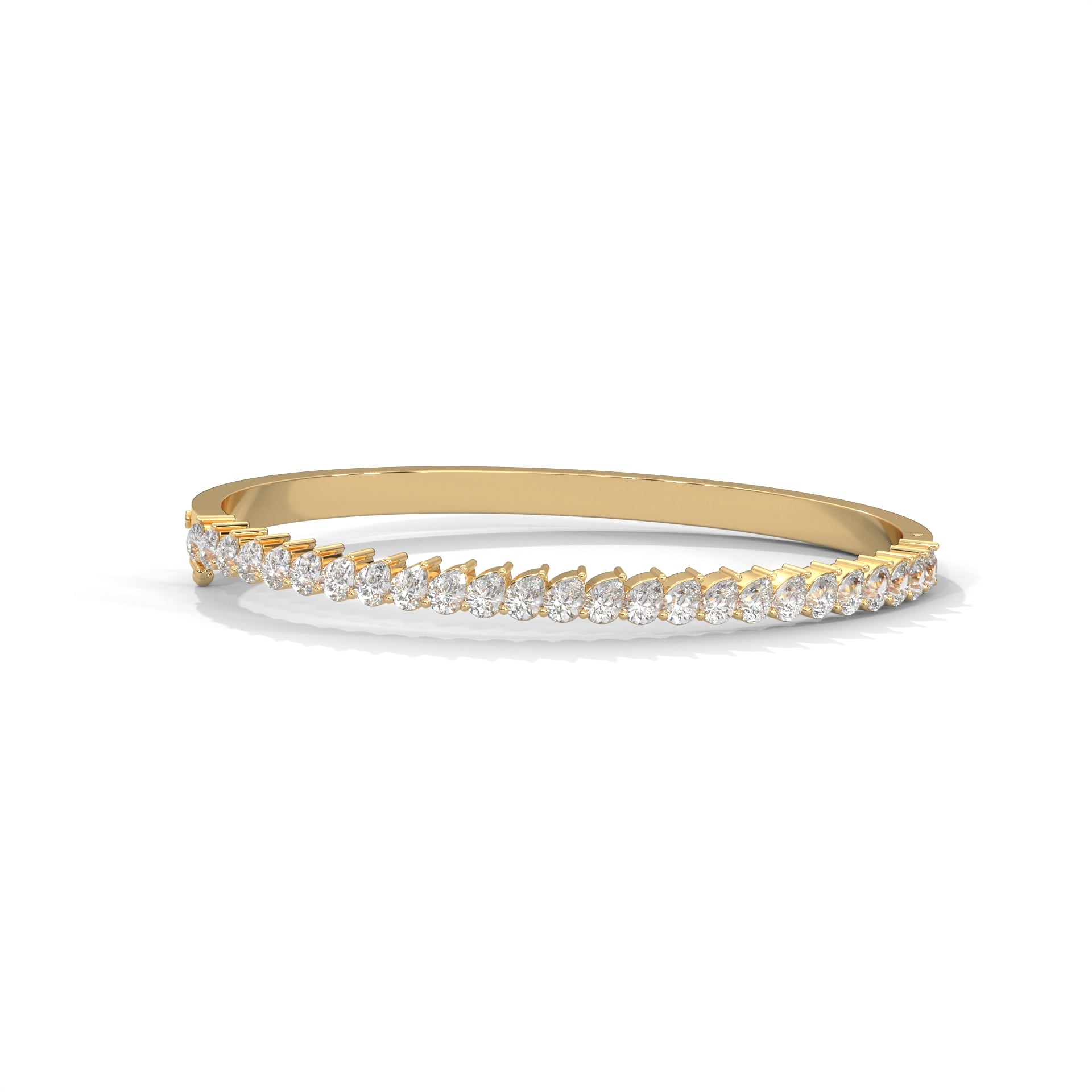Pear Shape Kada Bracelet
