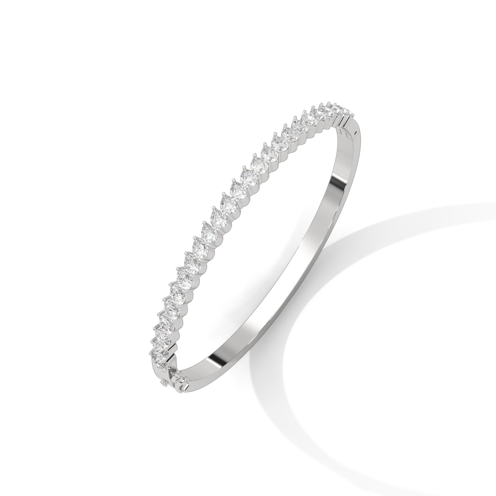 Pear Shape Kada Bracelet