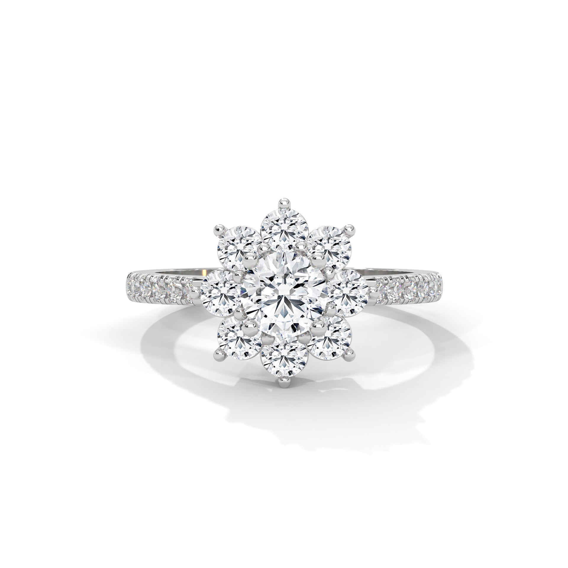 Labgrown Round Cut Solitaire ring