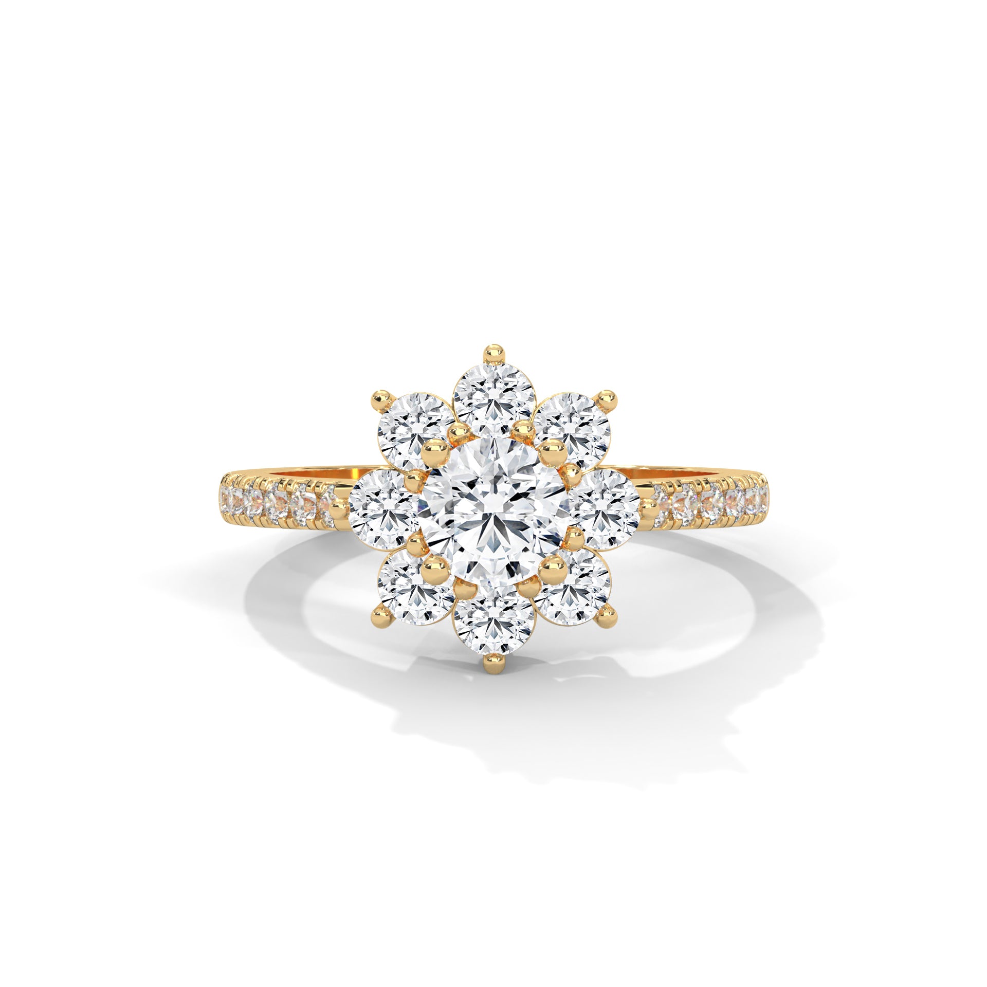 Labgrown Round Cut Solitaire ring
