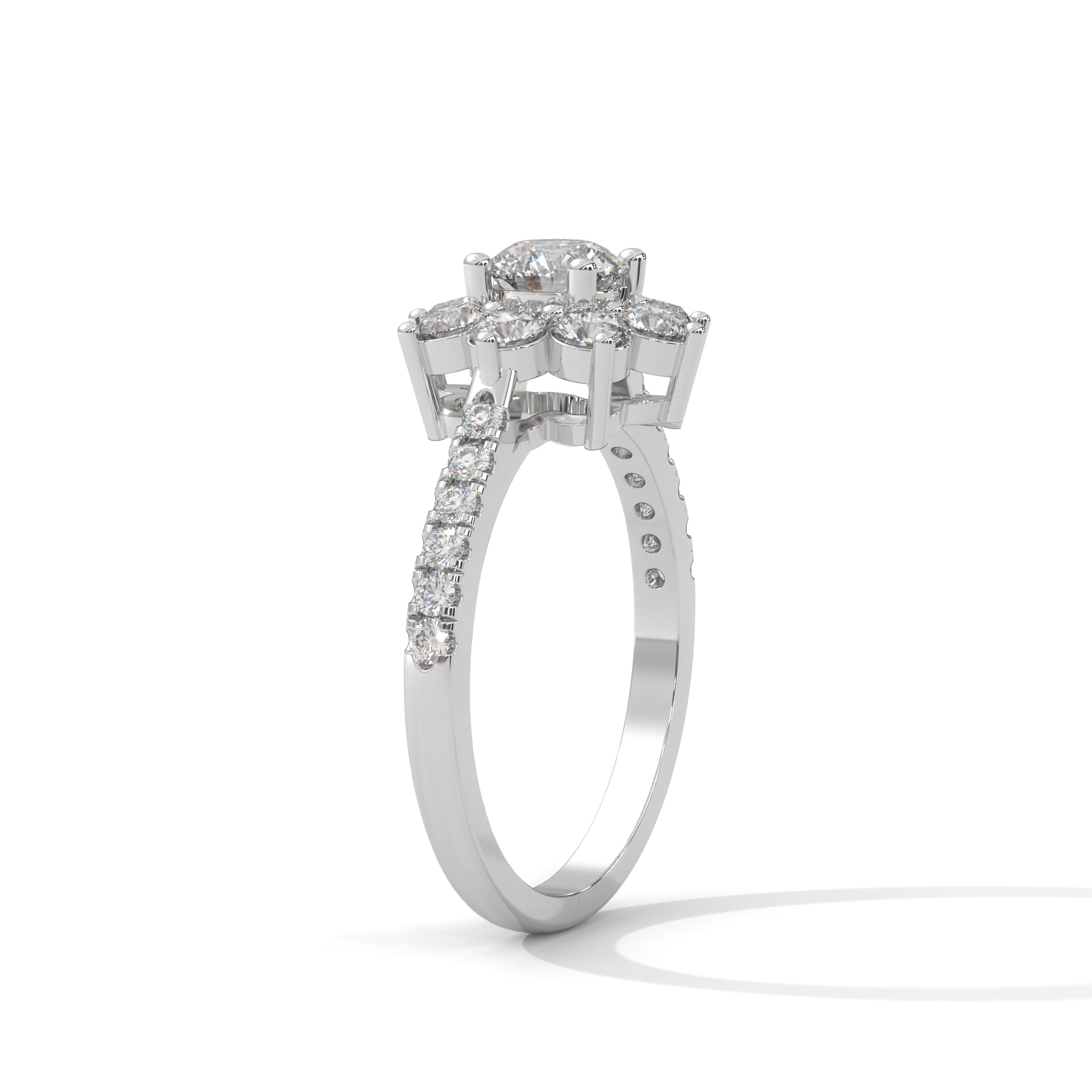Labgrown Round Cut Solitaire ring