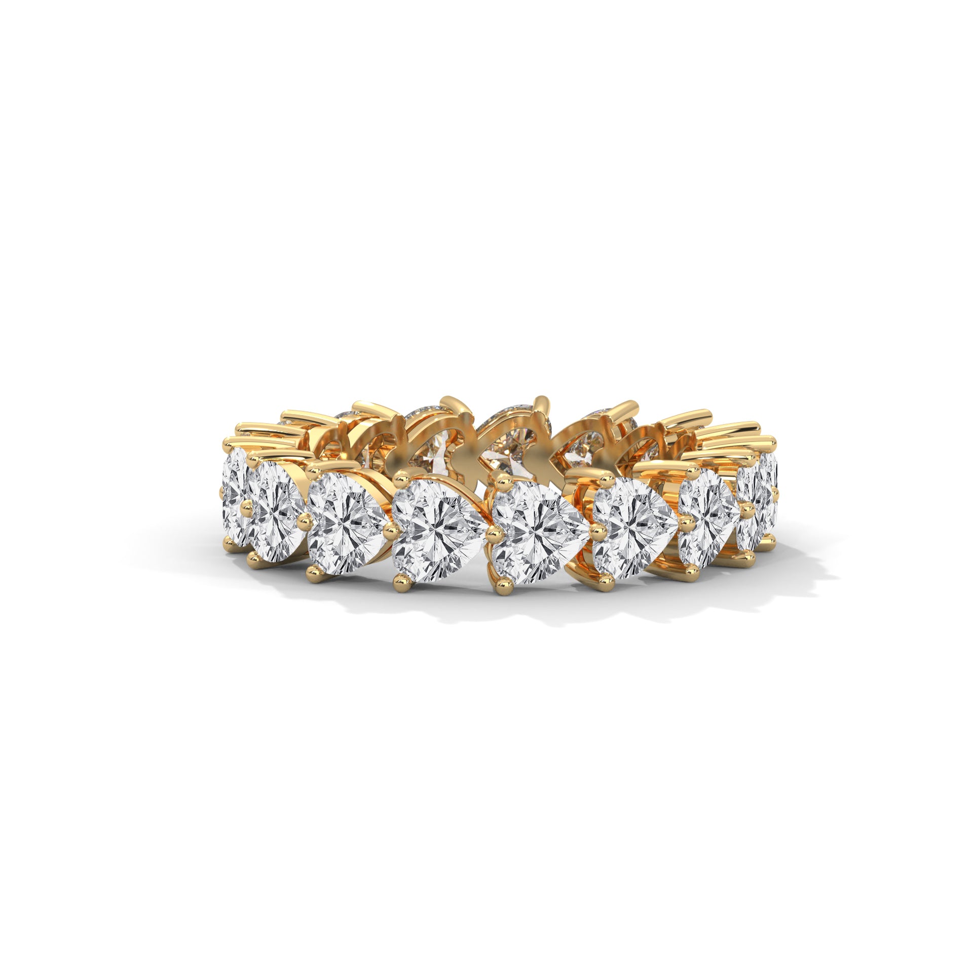 HEART SHAPE ETERNITY RING