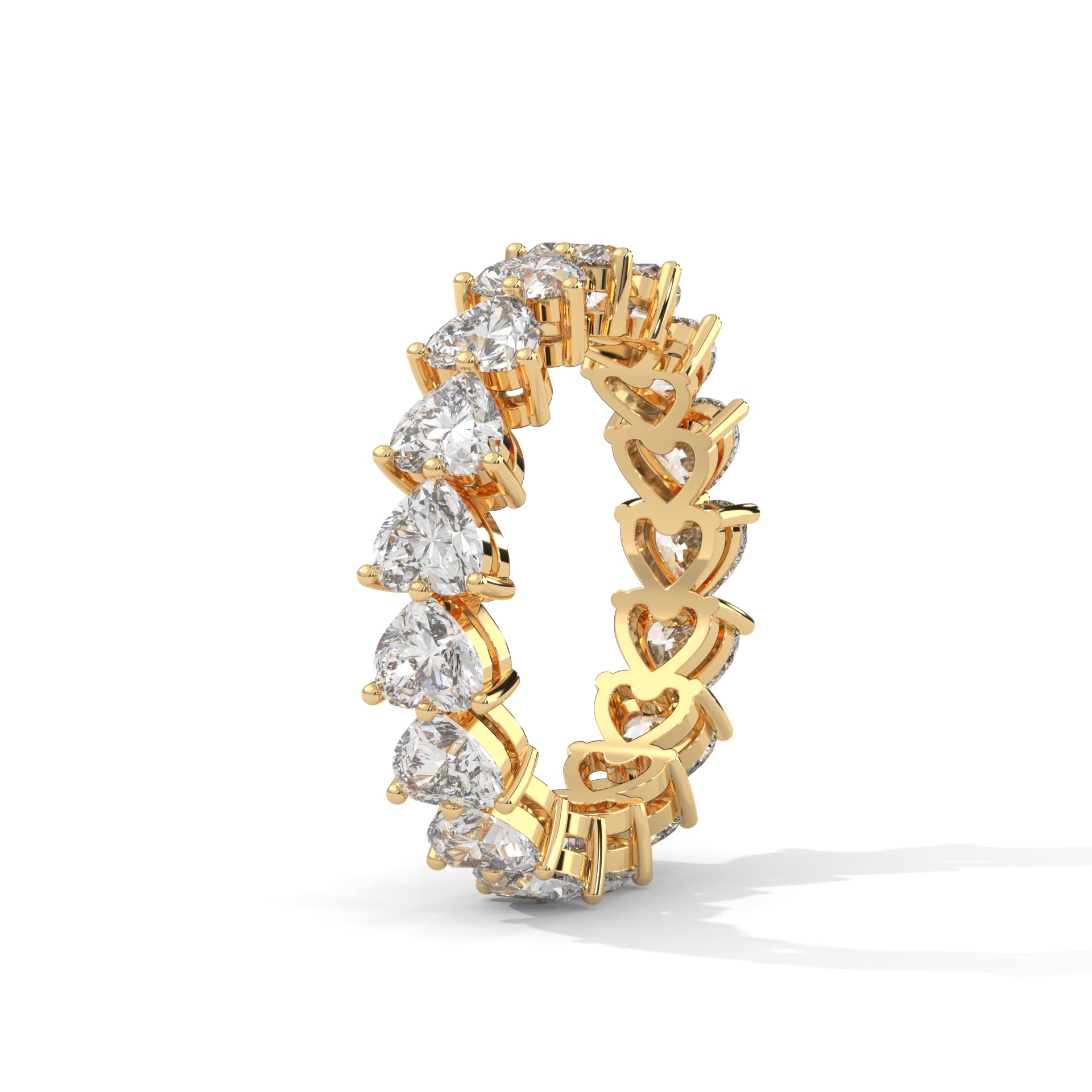 HEART SHAPE ETERNITY RING