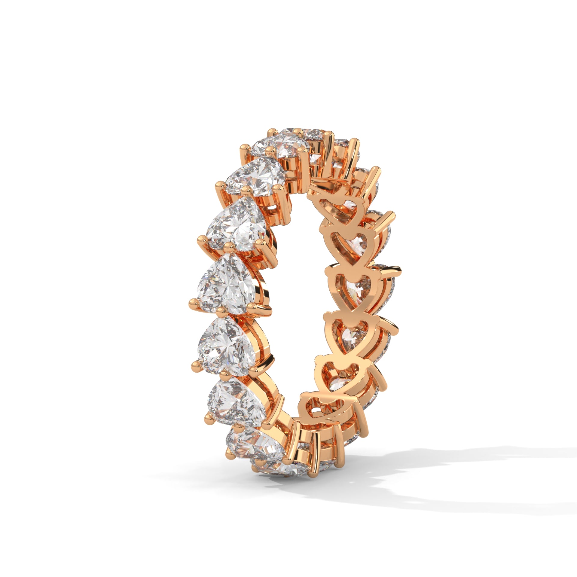 HEART SHAPE ETERNITY RING