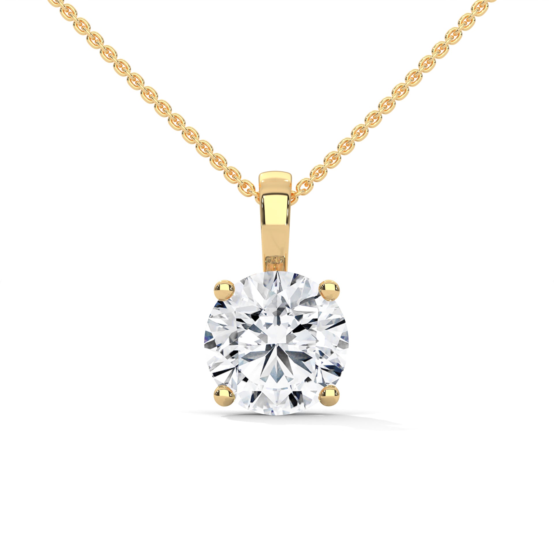 2.75 CARAT ROUND SOLITAIRE PENDENT