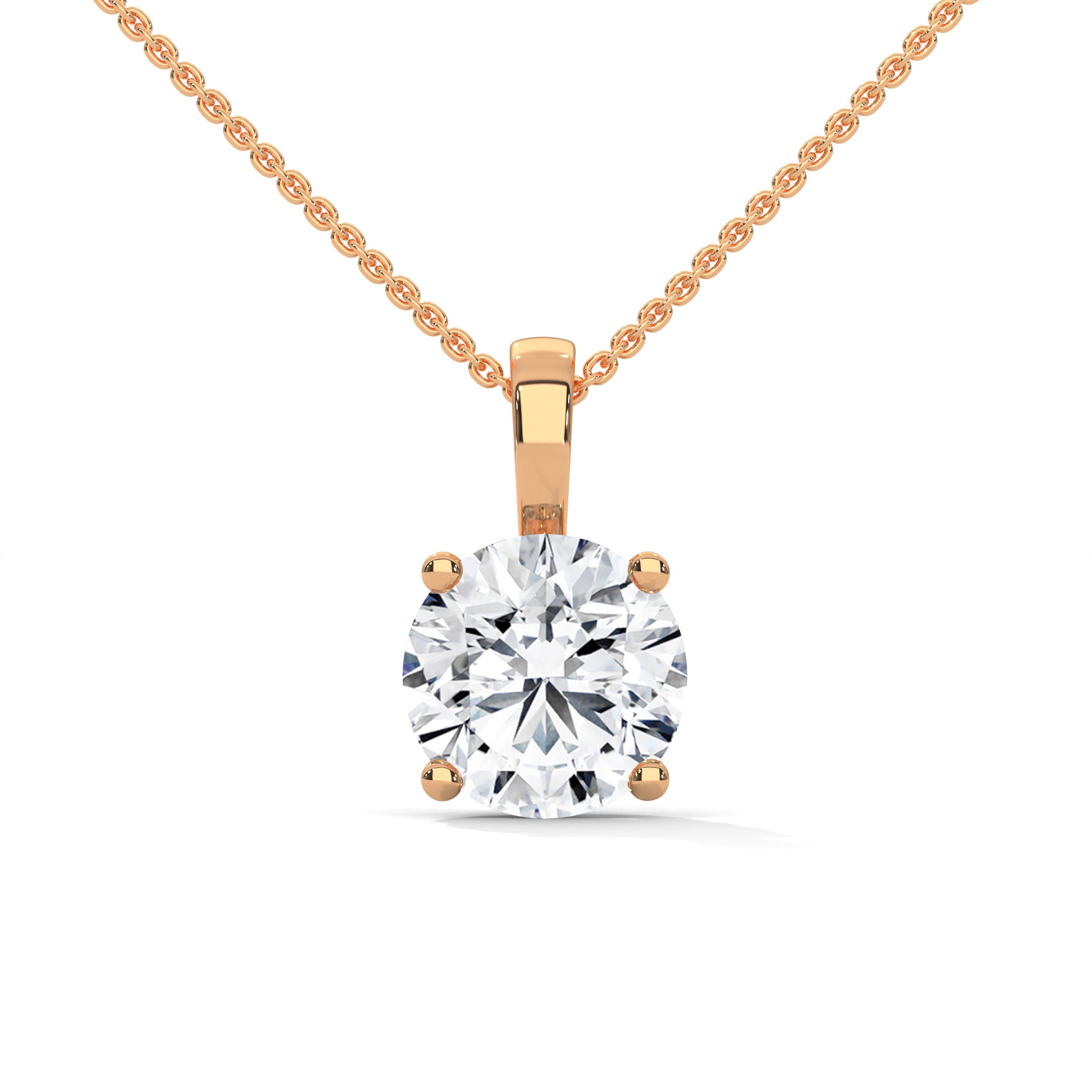 2.75 CARAT ROUND SOLITAIRE PENDENT