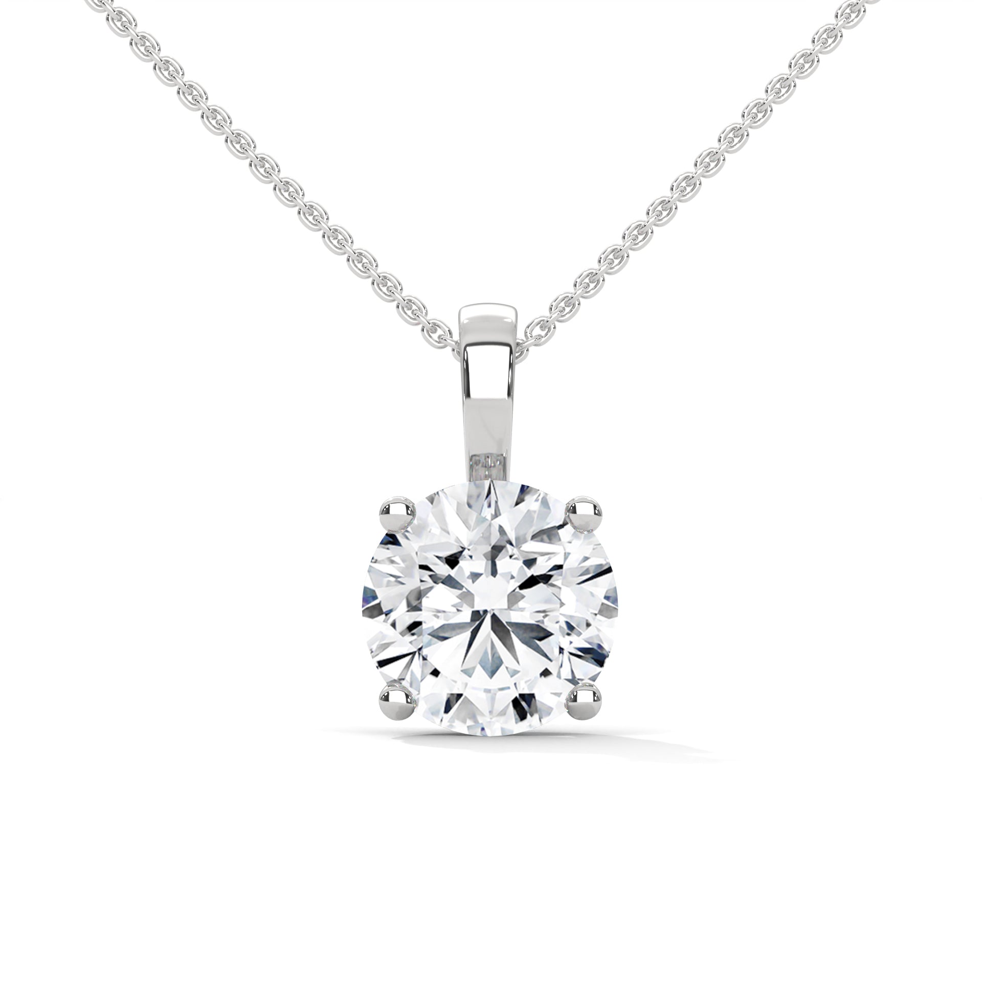 2.75 CARAT ROUND SOLITAIRE PENDENT
