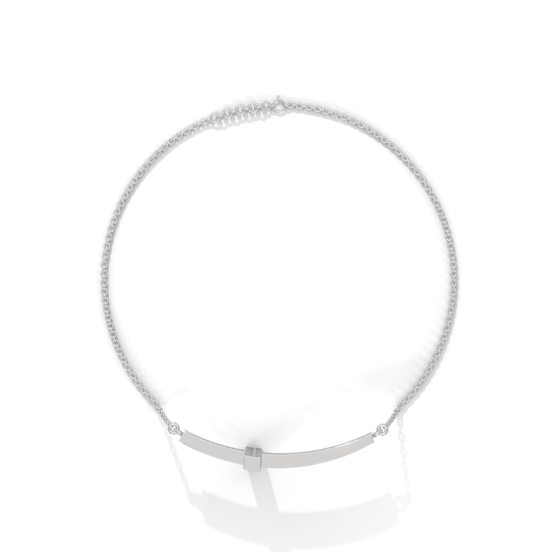 Divine Elegance Cross Lab Grown Diamond Bracelet