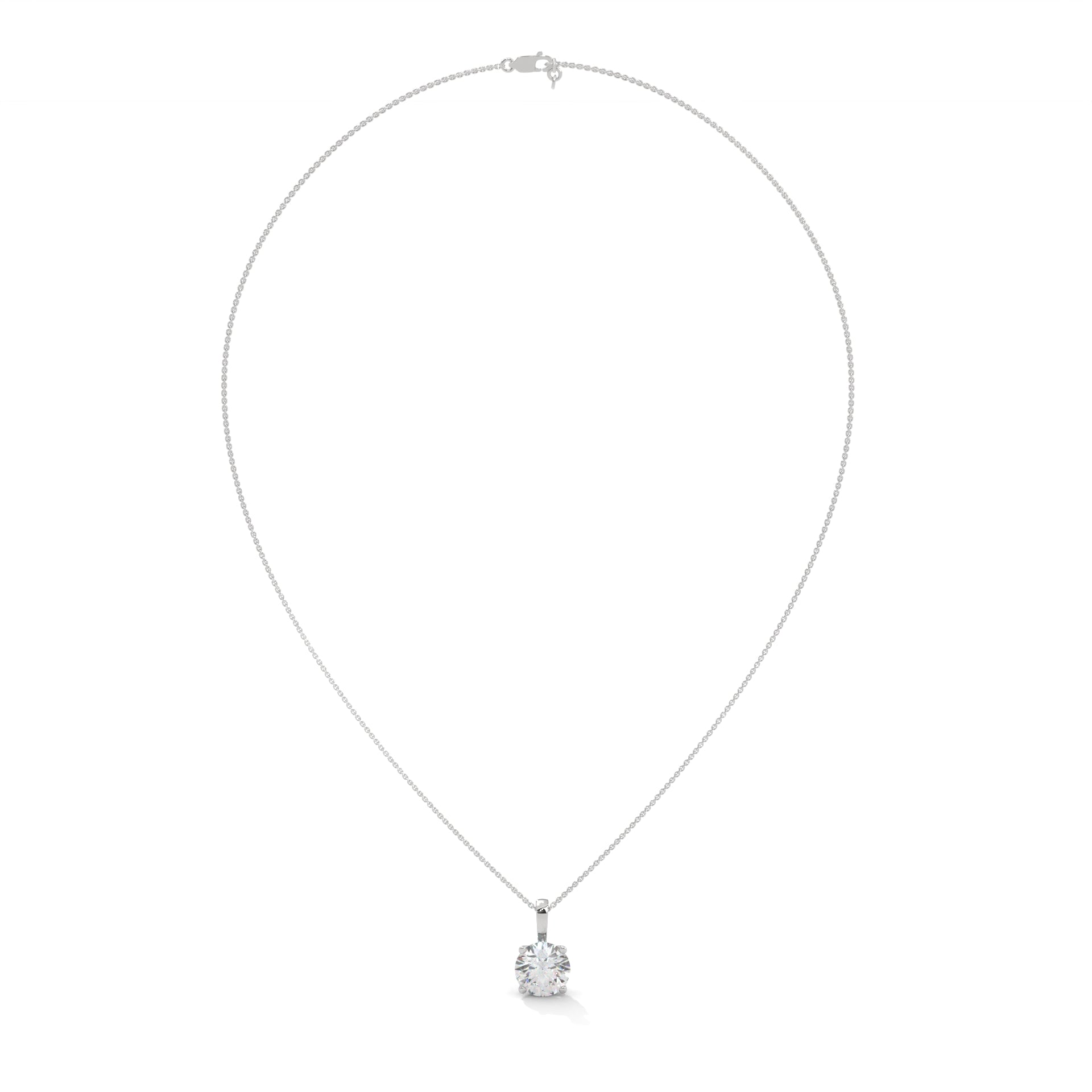 2.75 CARAT ROUND SOLITAIRE PENDENT