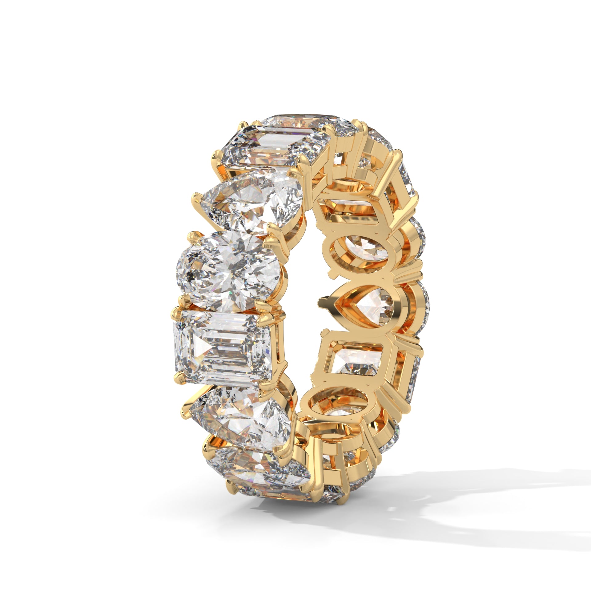 FANCY SHAPE ETERNITY RING