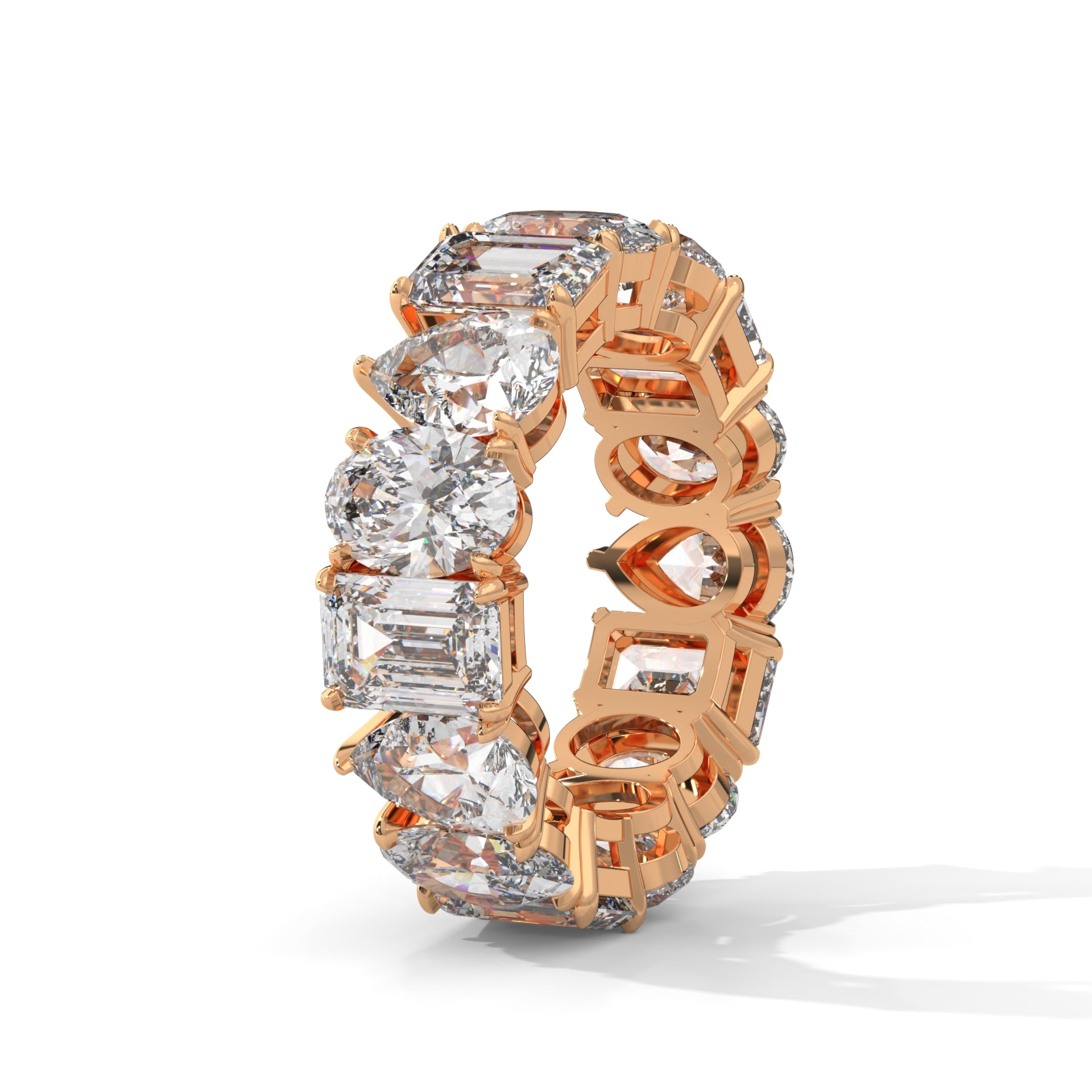 FANCY SHAPE ETERNITY RING