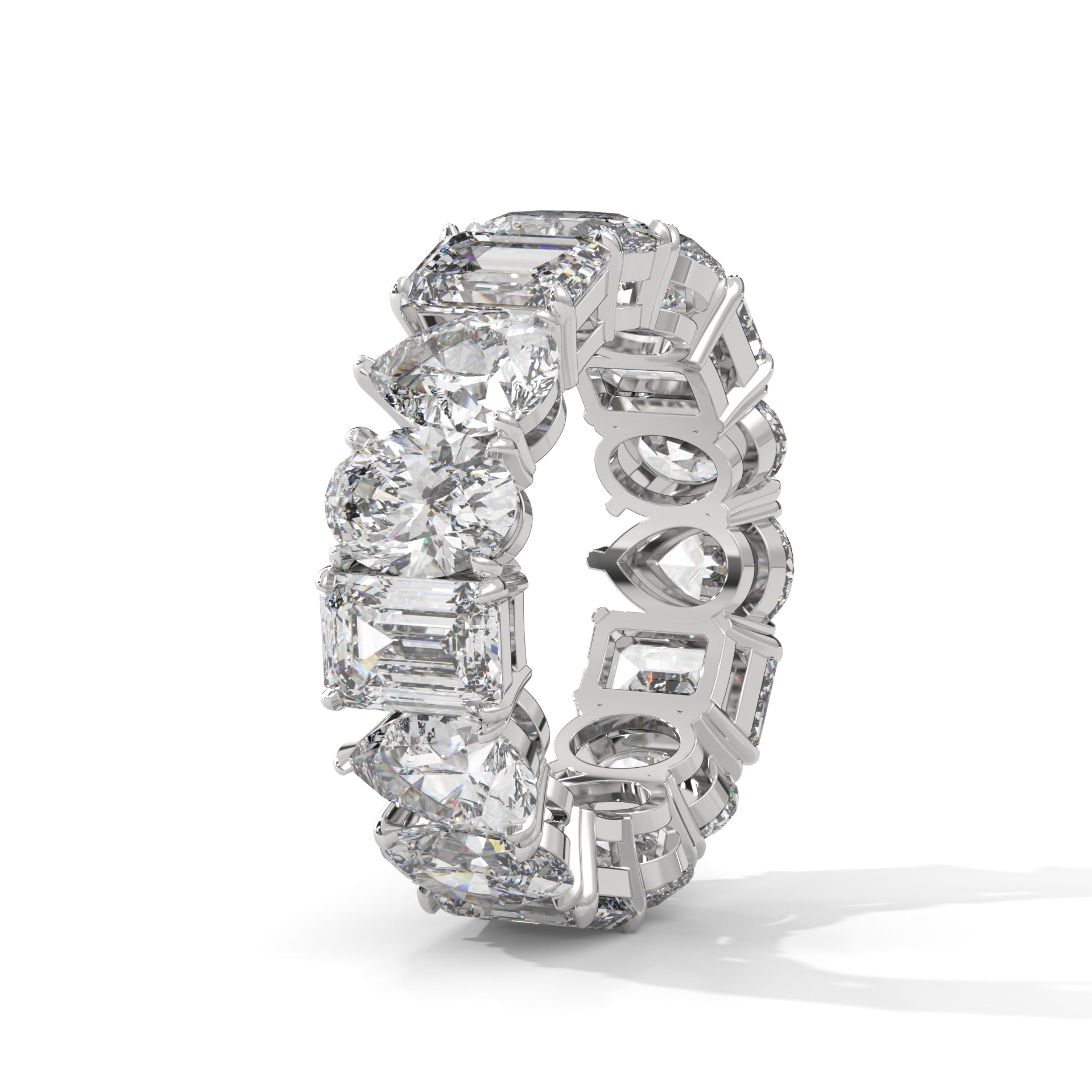 FANCY SHAPE ETERNITY RING