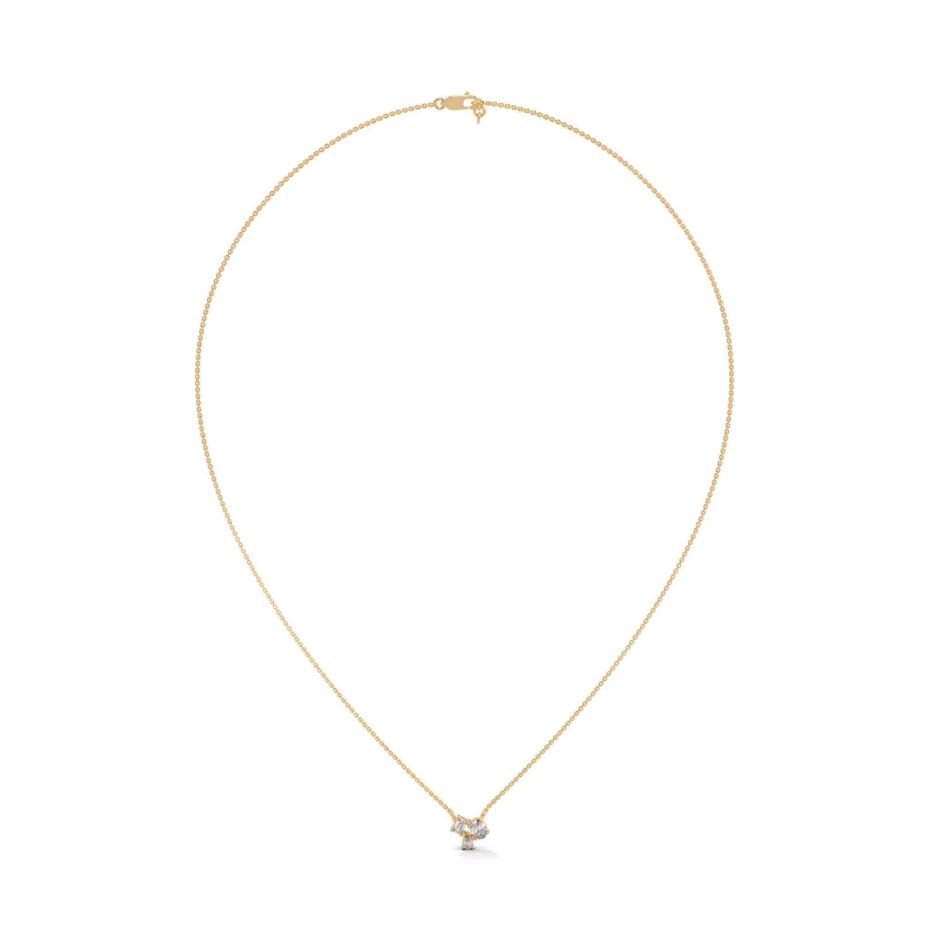FANCY SHAPE TOI-ET-MOI PENDENT EMERALD-OVAL-PEAR