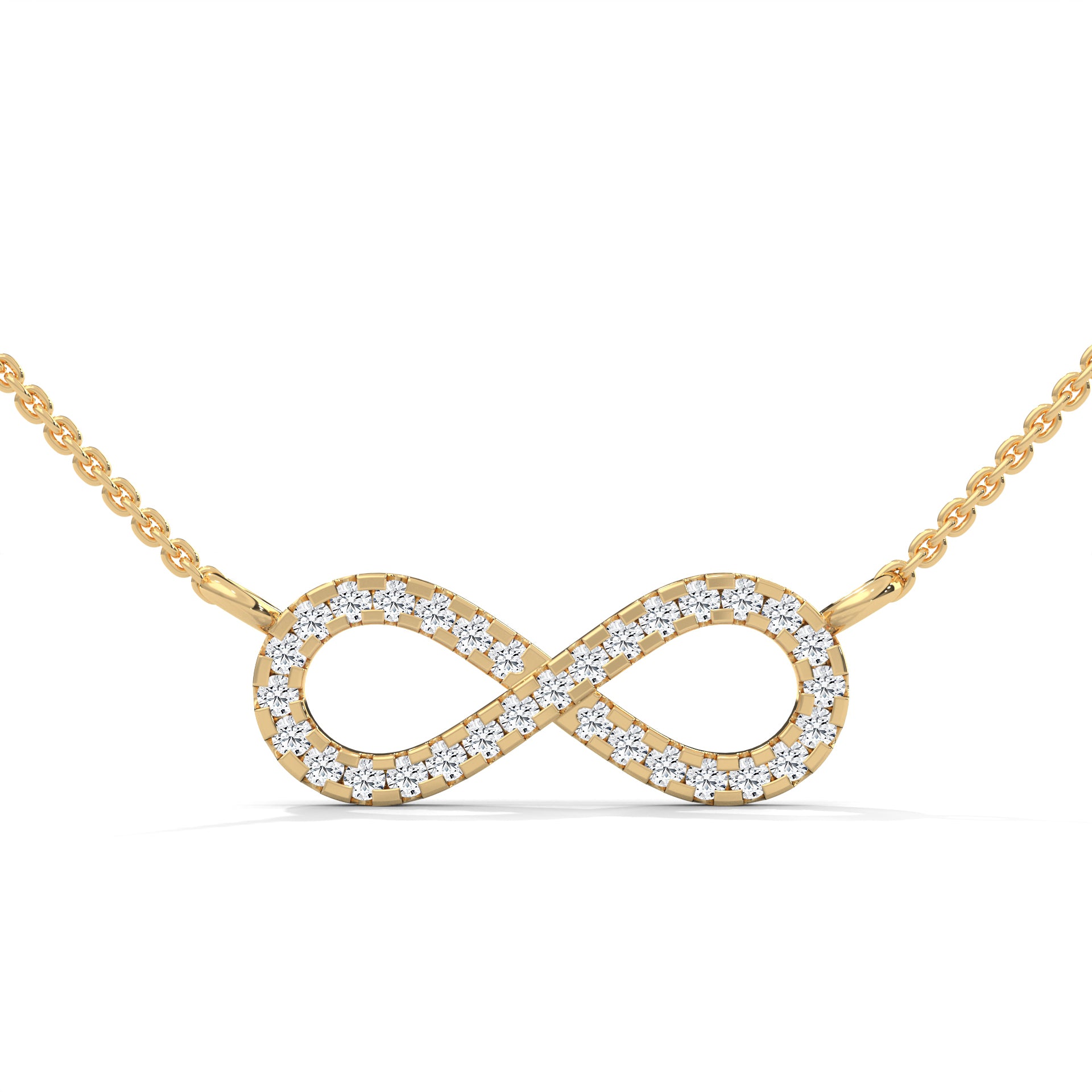 INFINITY DIAMOND PENDANT