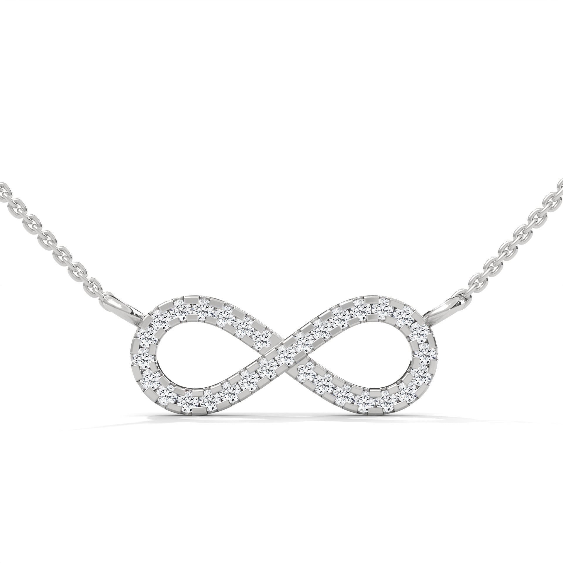 INFINITY DIAMOND PENDANT