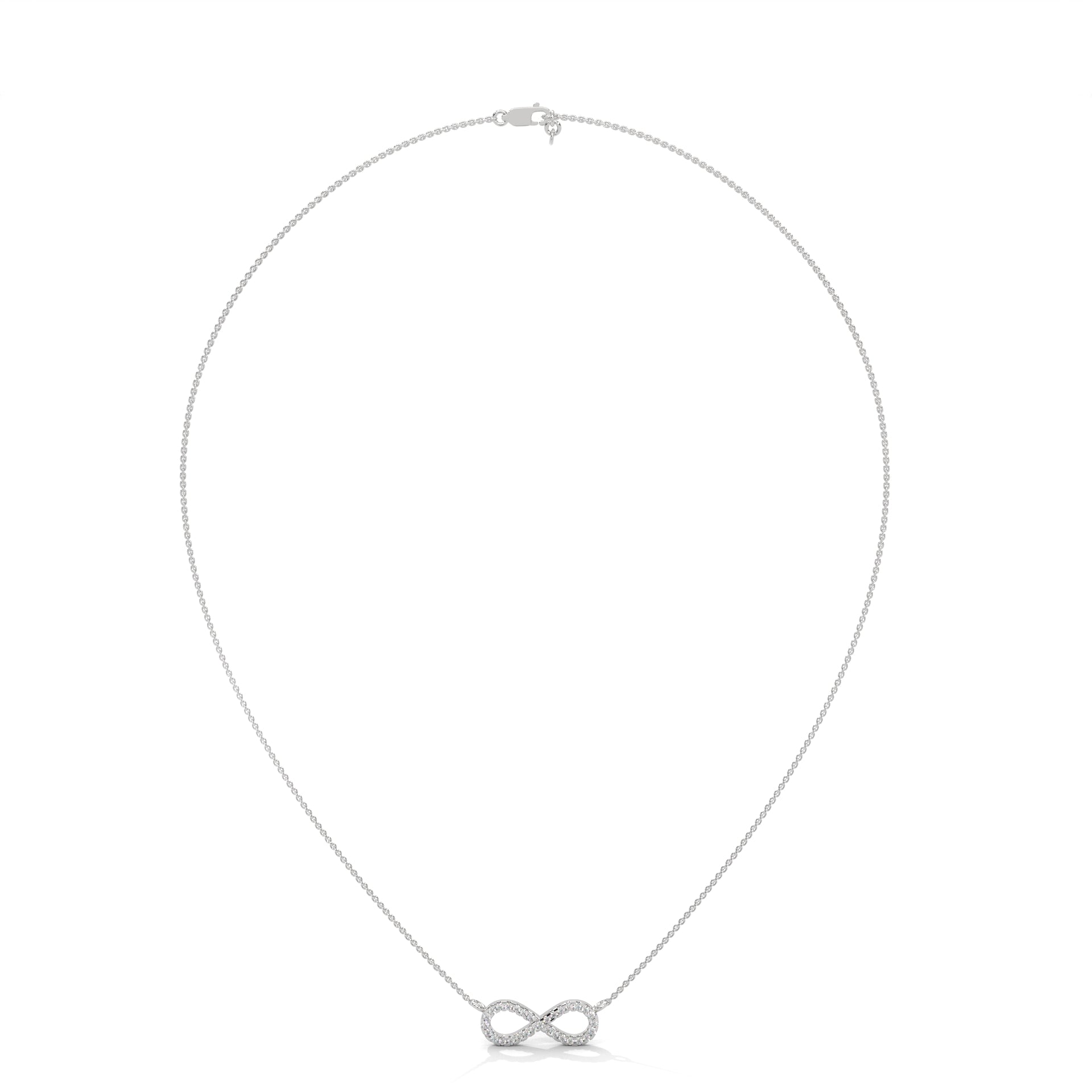 INFINITY DIAMOND PENDANT
