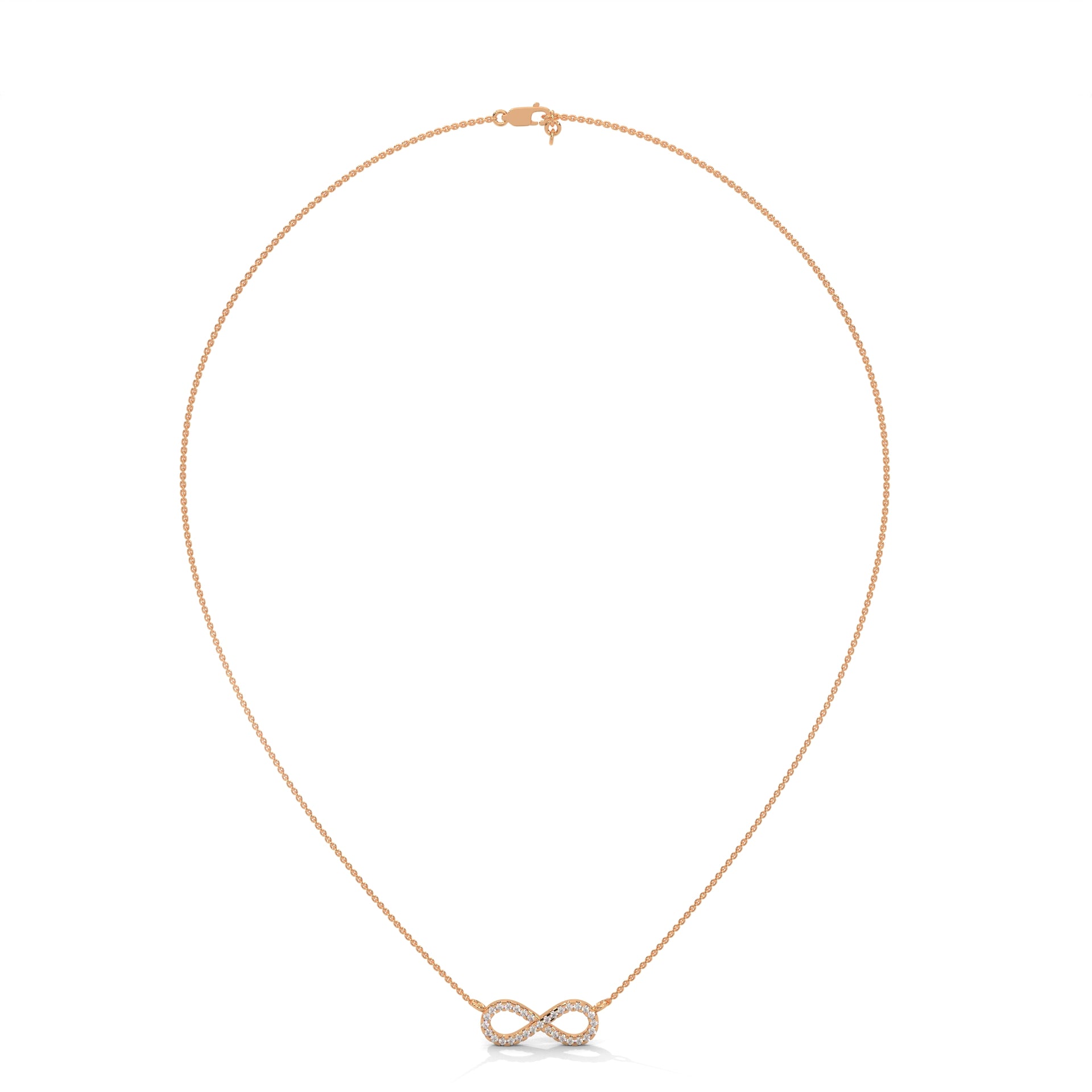 INFINITY DIAMOND PENDANT