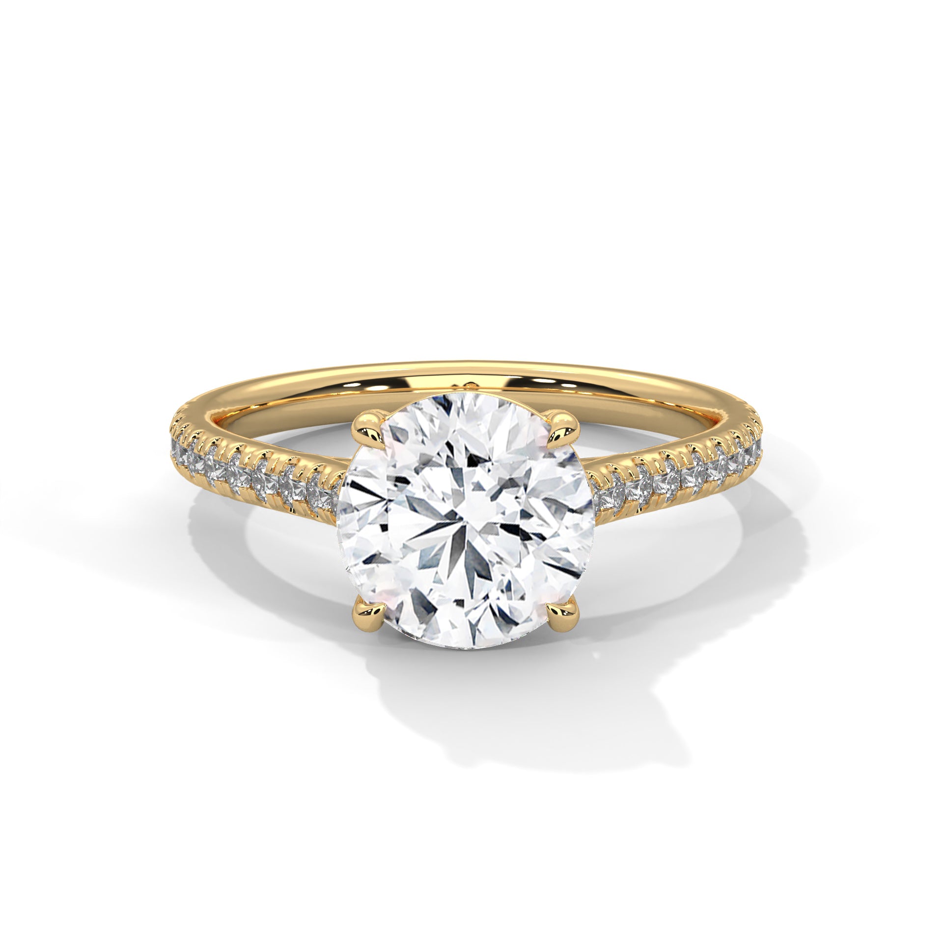 0.50 carat Labgrown Diamond Round Shape Ring