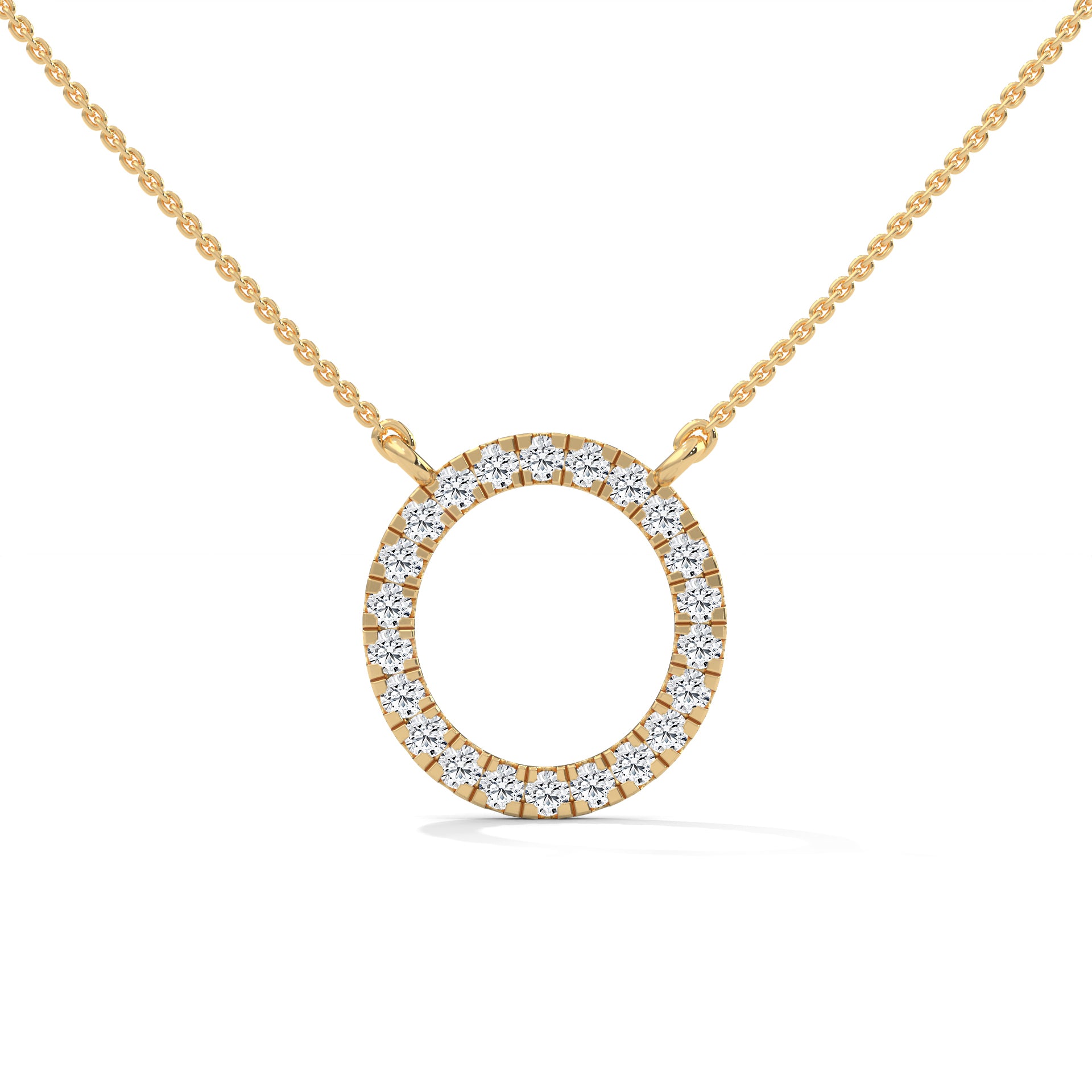 CIRCLE OF LIFE DIAMOND PENDENT