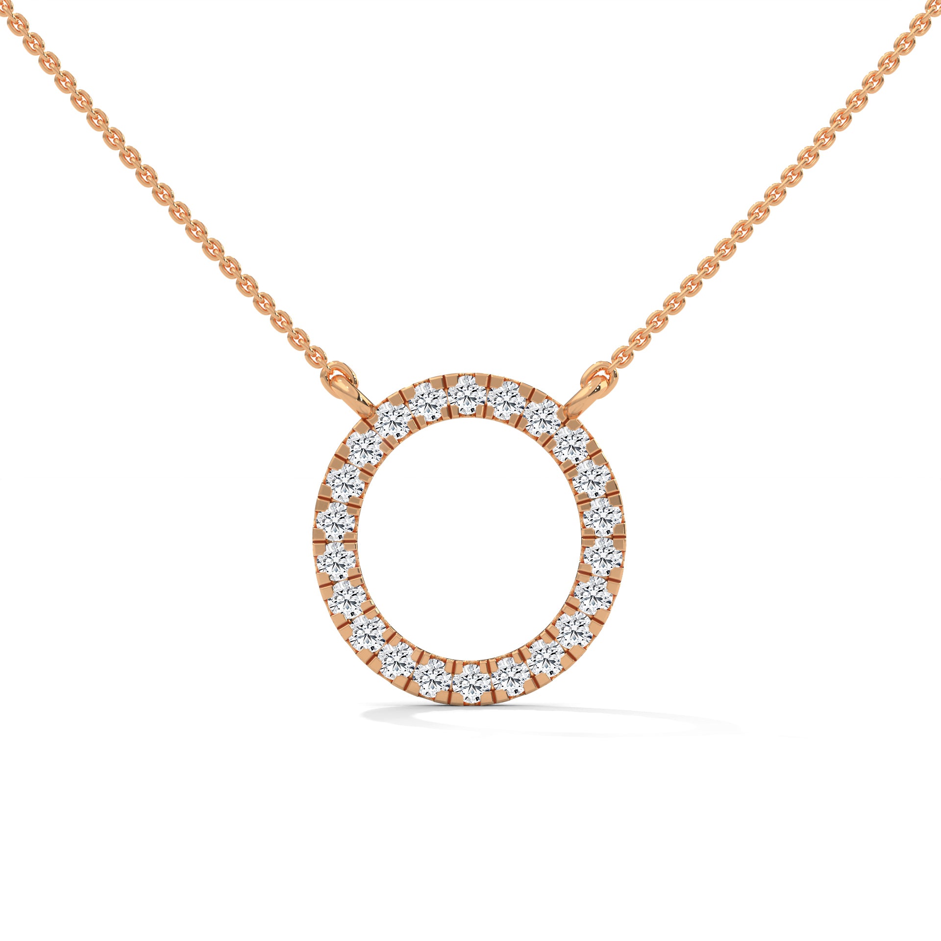 CIRCLE OF LIFE DIAMOND PENDENT