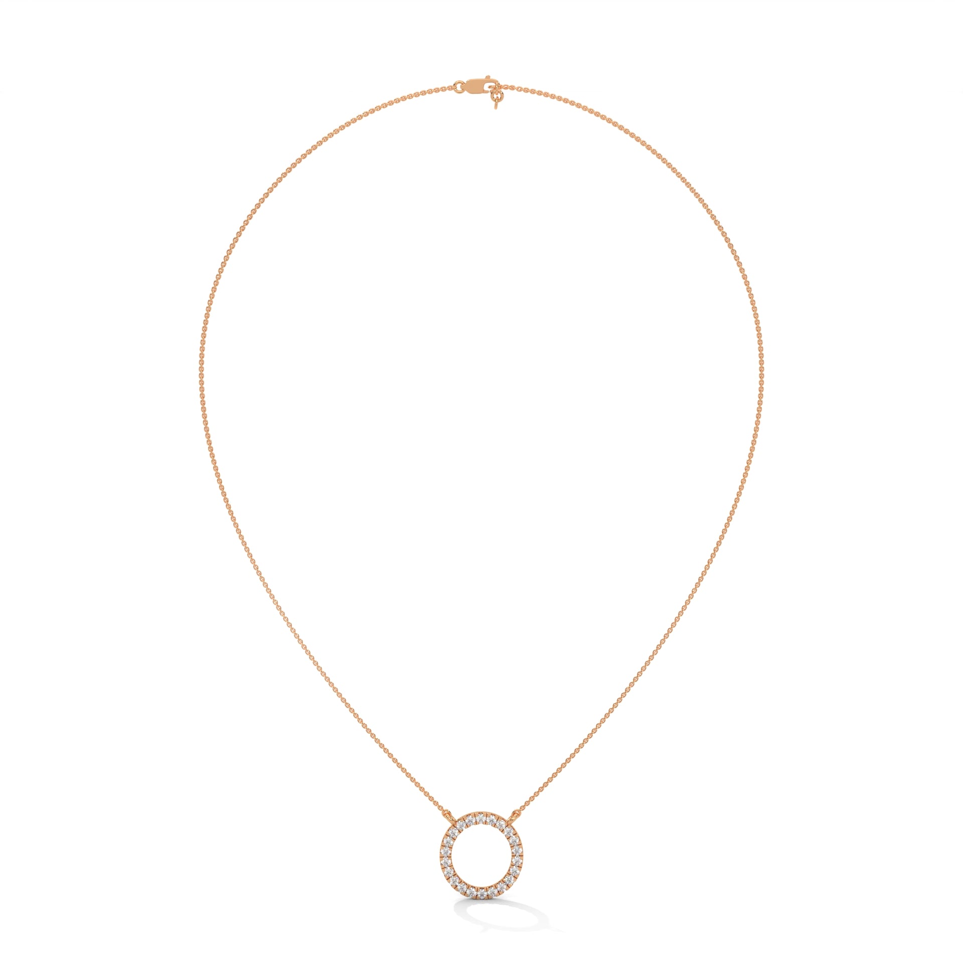 CIRCLE OF LIFE DIAMOND PENDENT