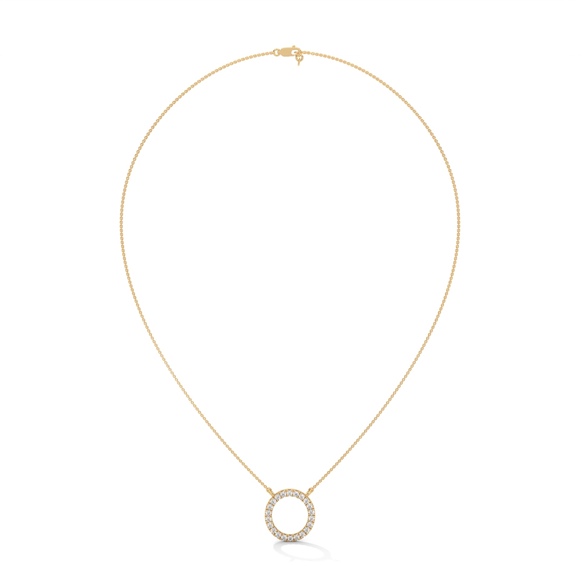 CIRCLE OF LIFE DIAMOND PENDENT