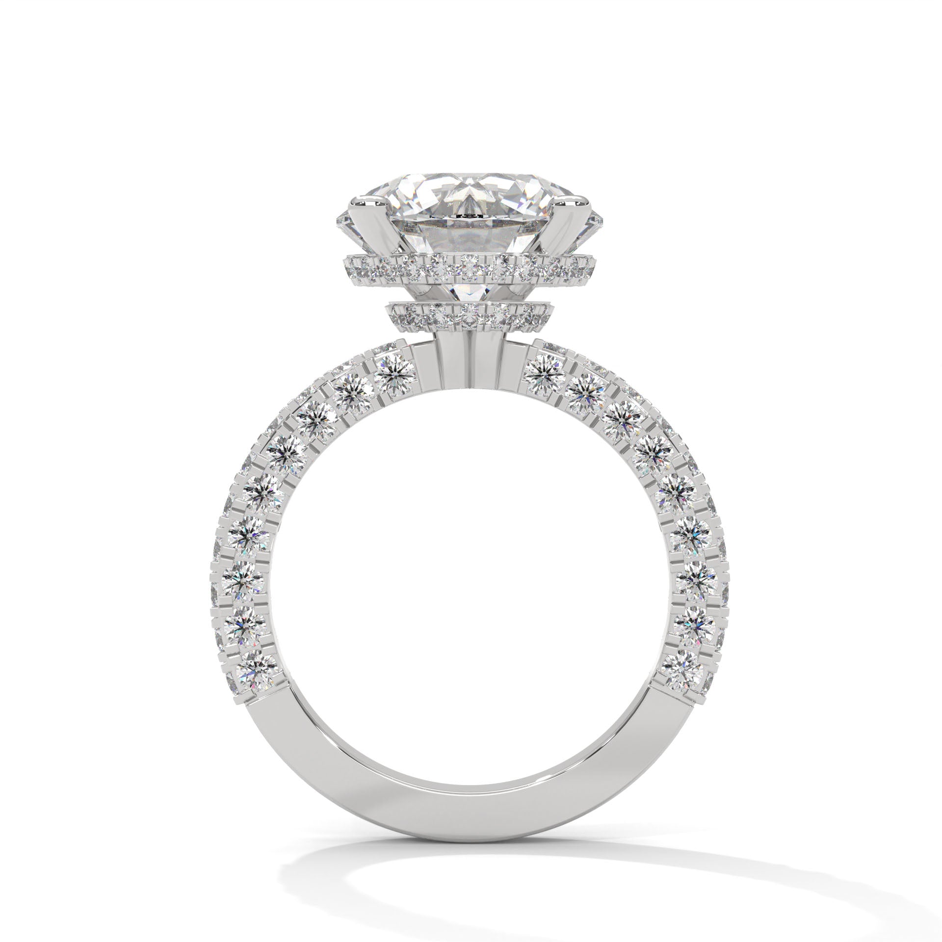 5.00 CARAT ROUND DIAMOND SOLITAIRE RING