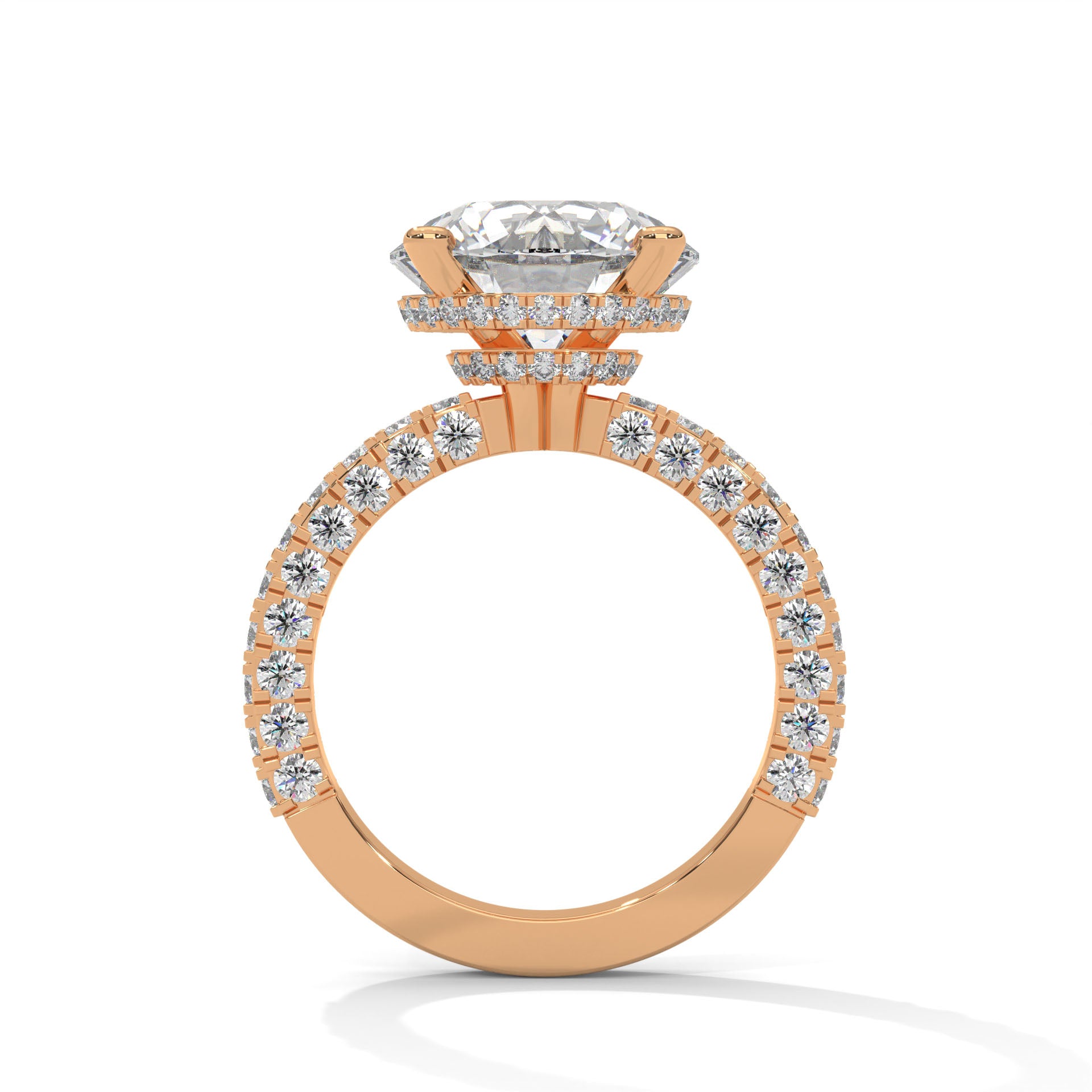 5.00 CARAT ROUND DIAMOND SOLITAIRE RING