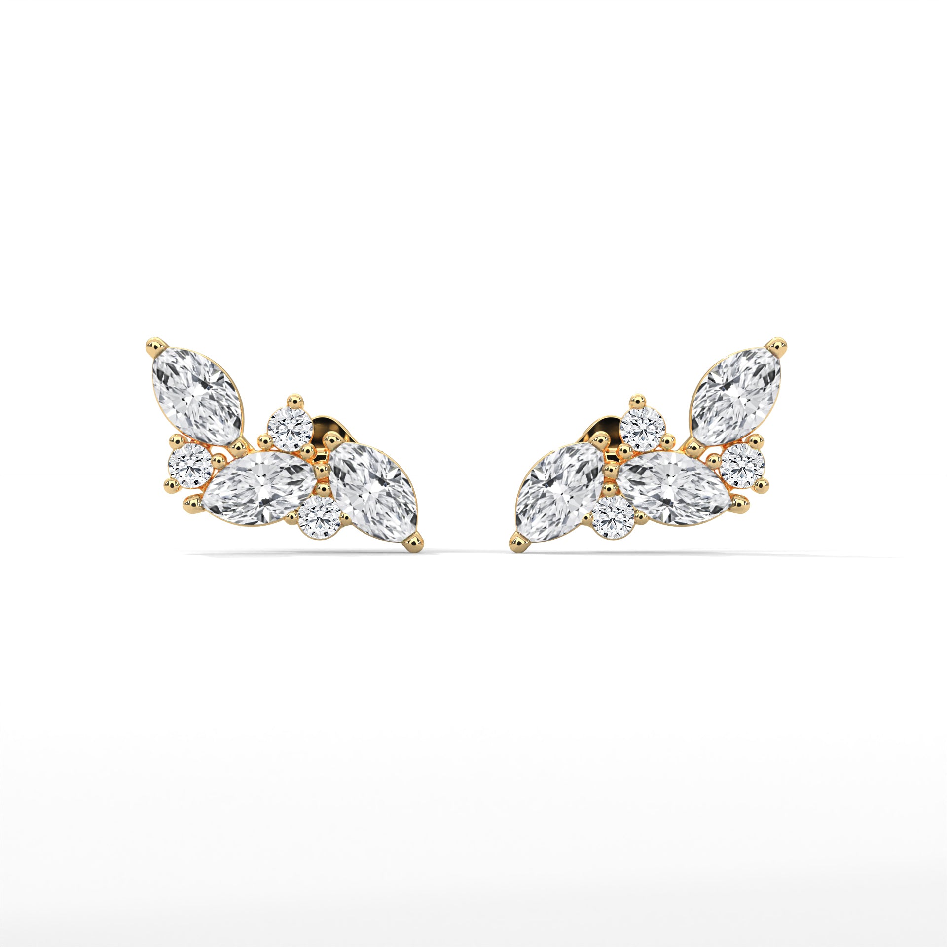 DELICATE WINGS STUDS EARRINGS