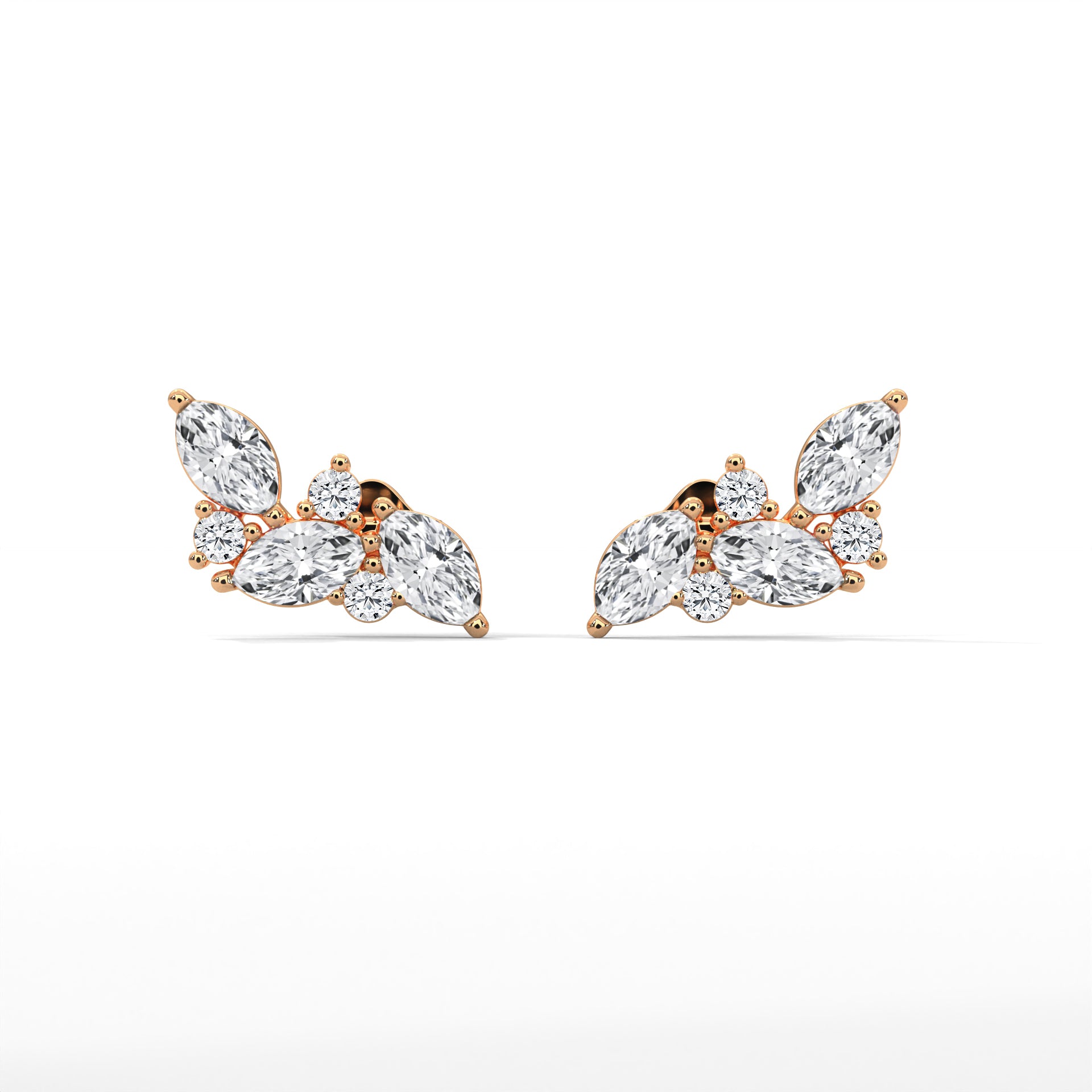 DELICATE WINGS STUDS EARRINGS