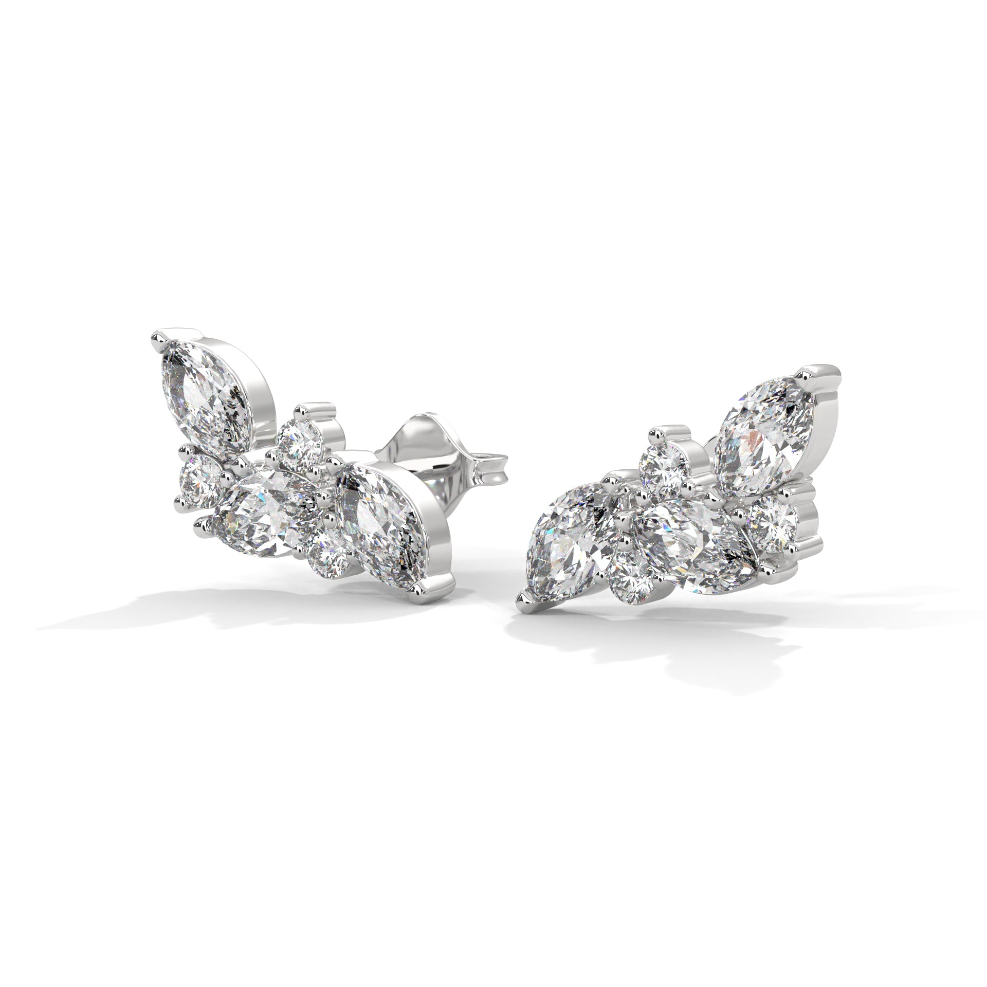DELICATE WINGS STUDS EARRINGS