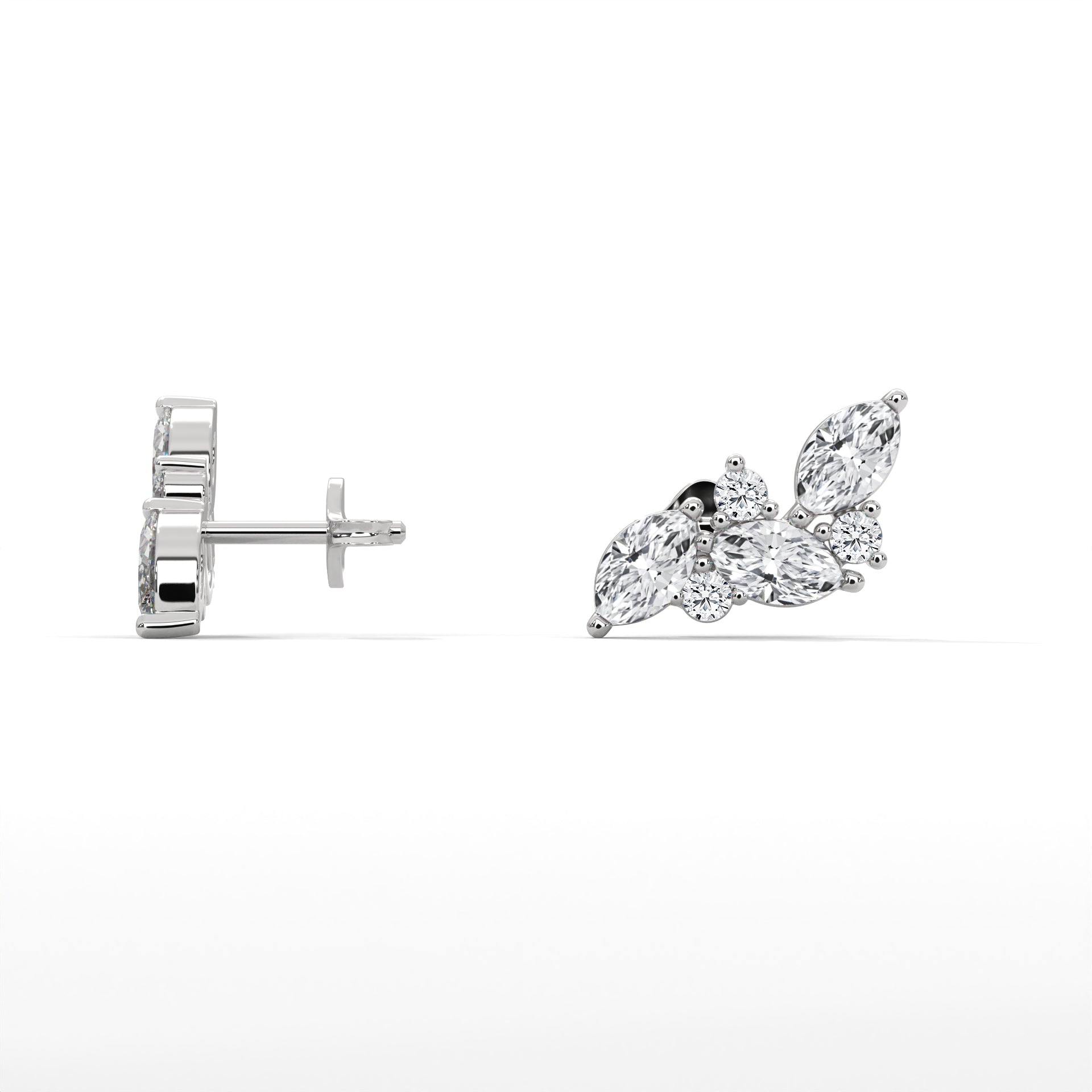 DELICATE WINGS STUDS EARRINGS