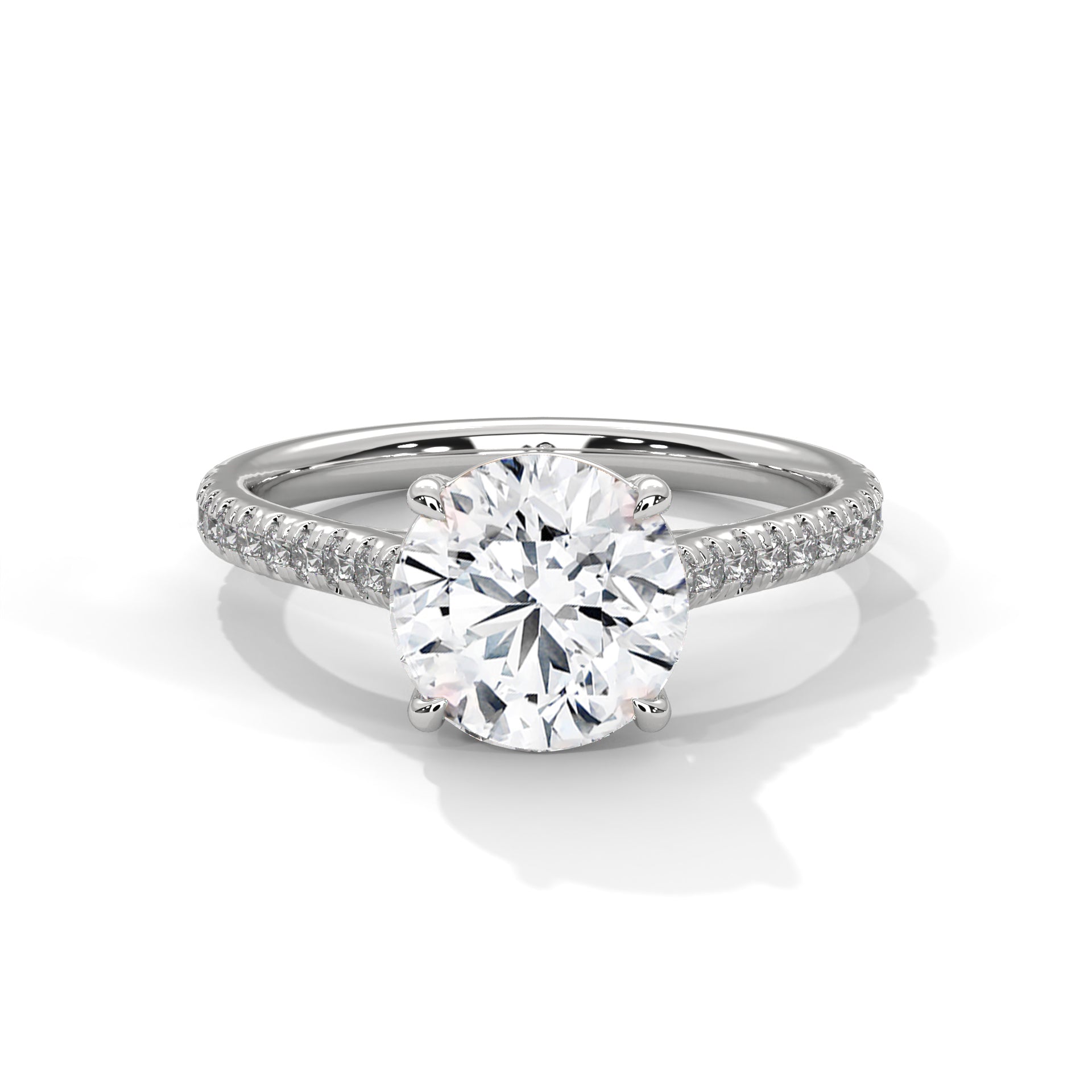 0.50 carat Labgrown Diamond Round Shape Ring