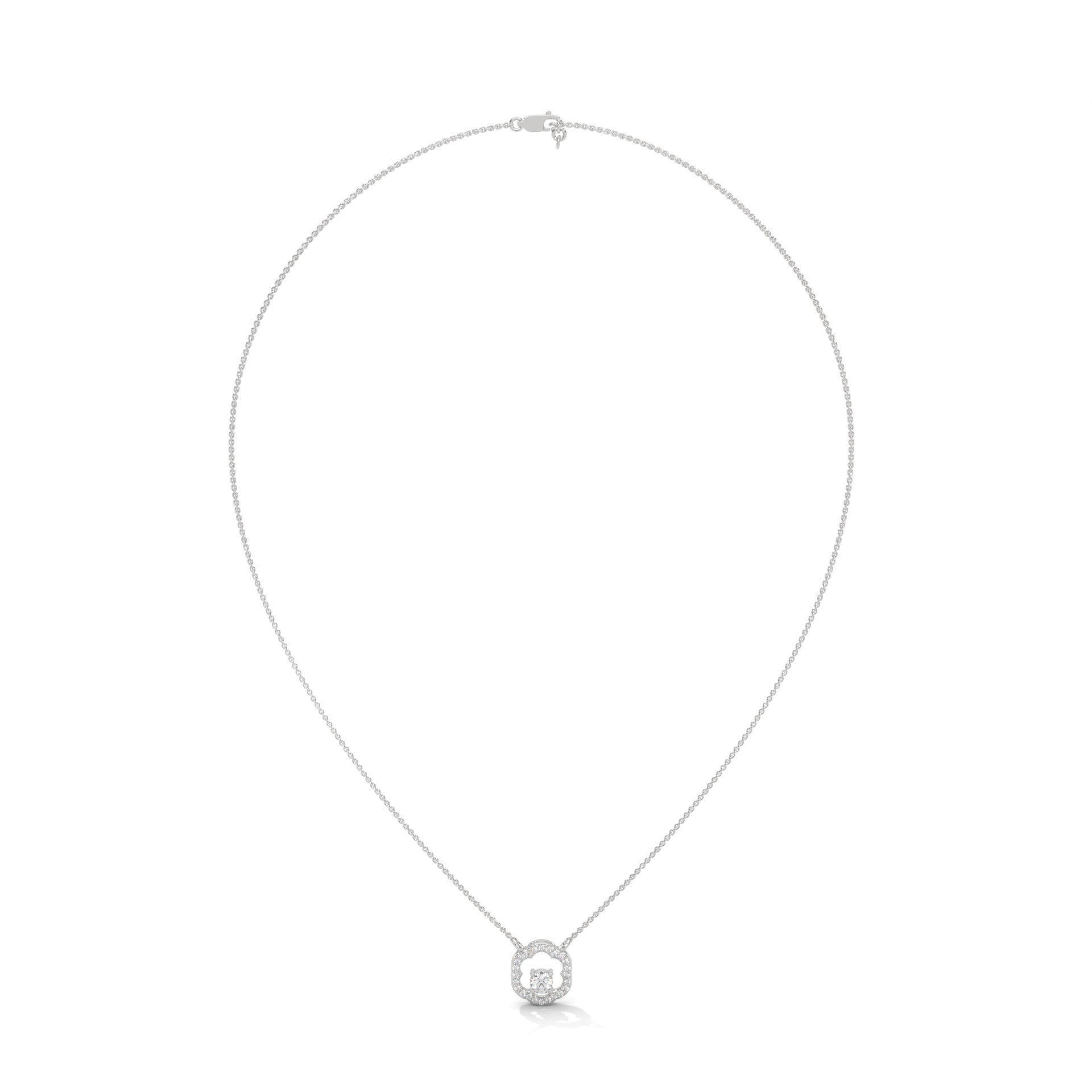 ROUND SHAPE SOLITAIRE PENDENT