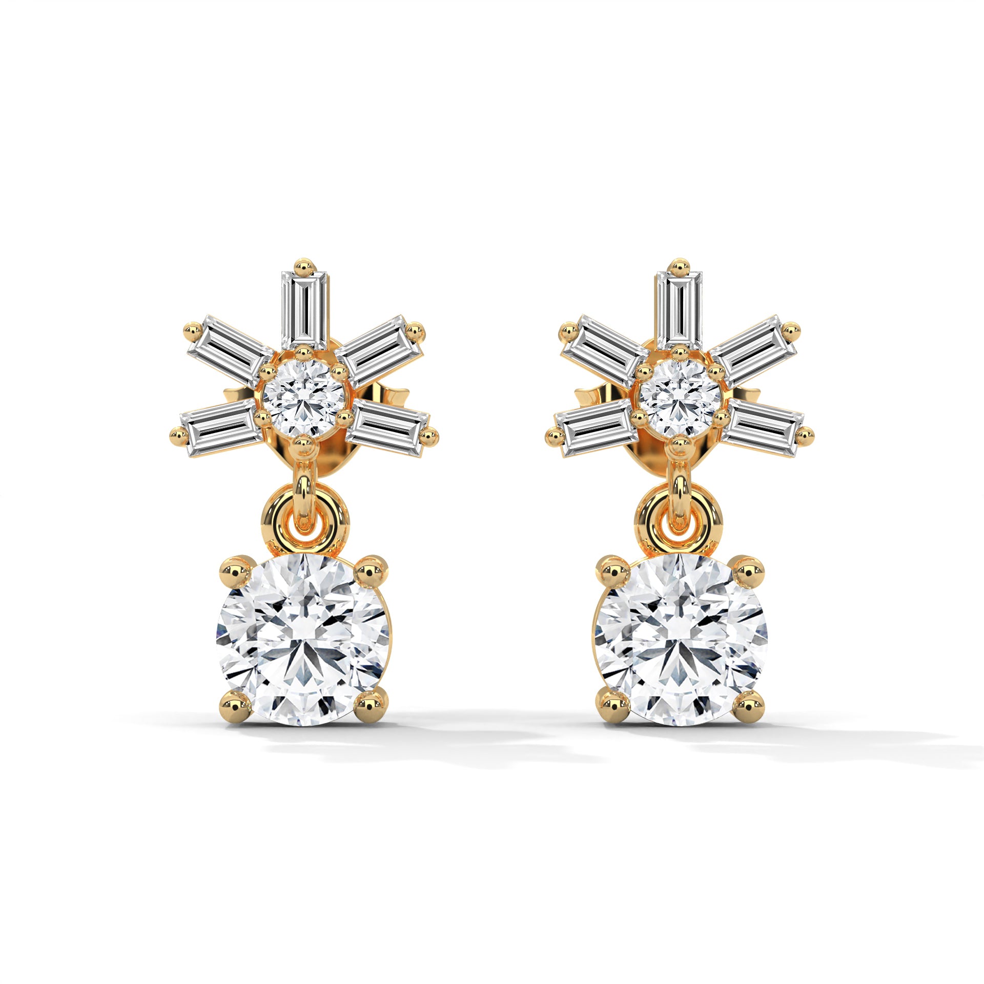 Anniversary Gifts Lab Grown Diamond Studs Earrings