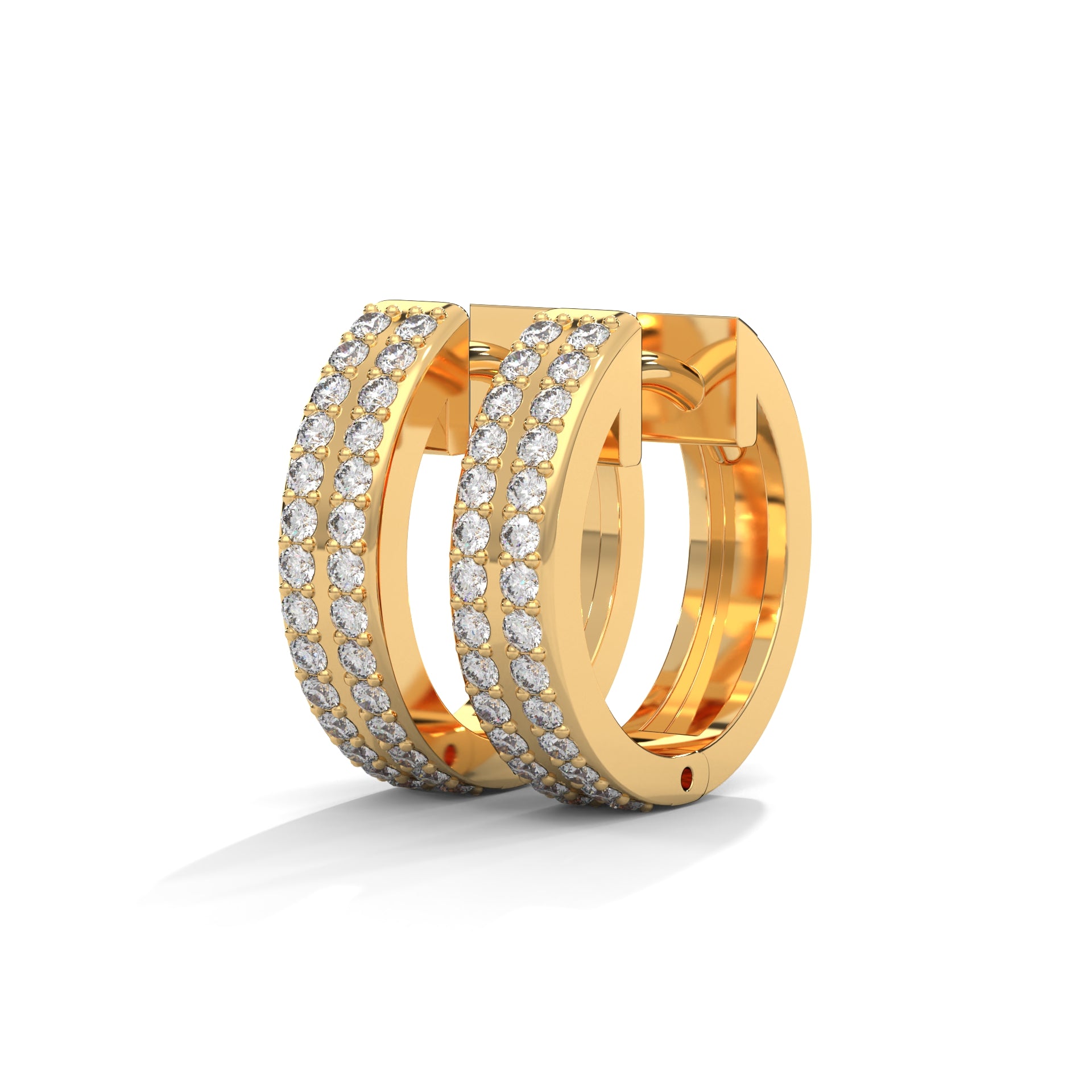 Lab Grown Diamond Morello Hoop Earrings