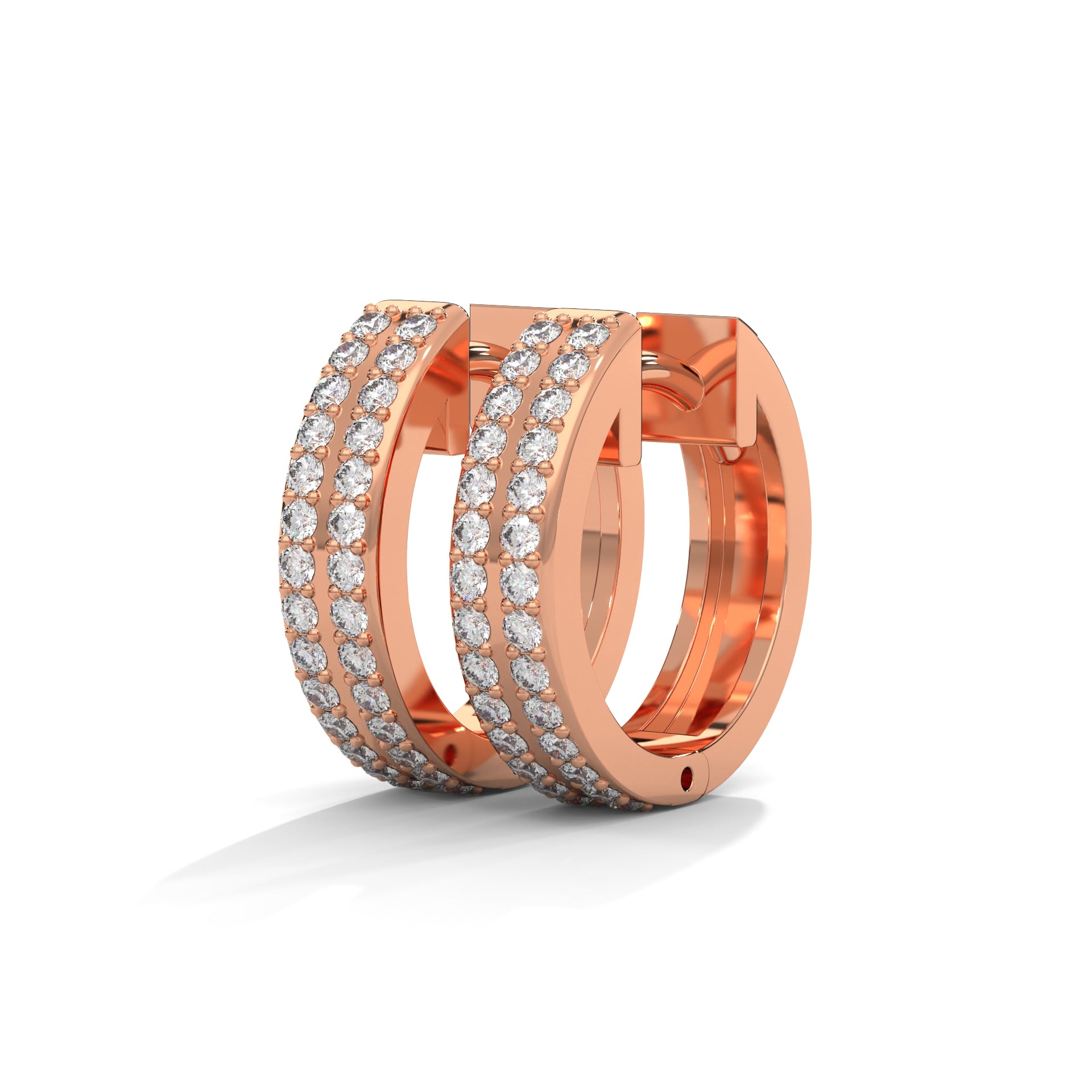 Lab Grown Diamond Morello Hoop Earrings