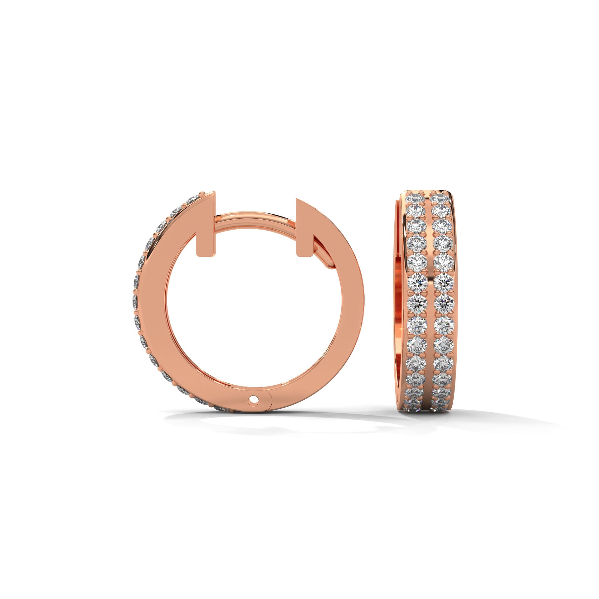 Lab Grown Diamond Morello Hoop Earrings