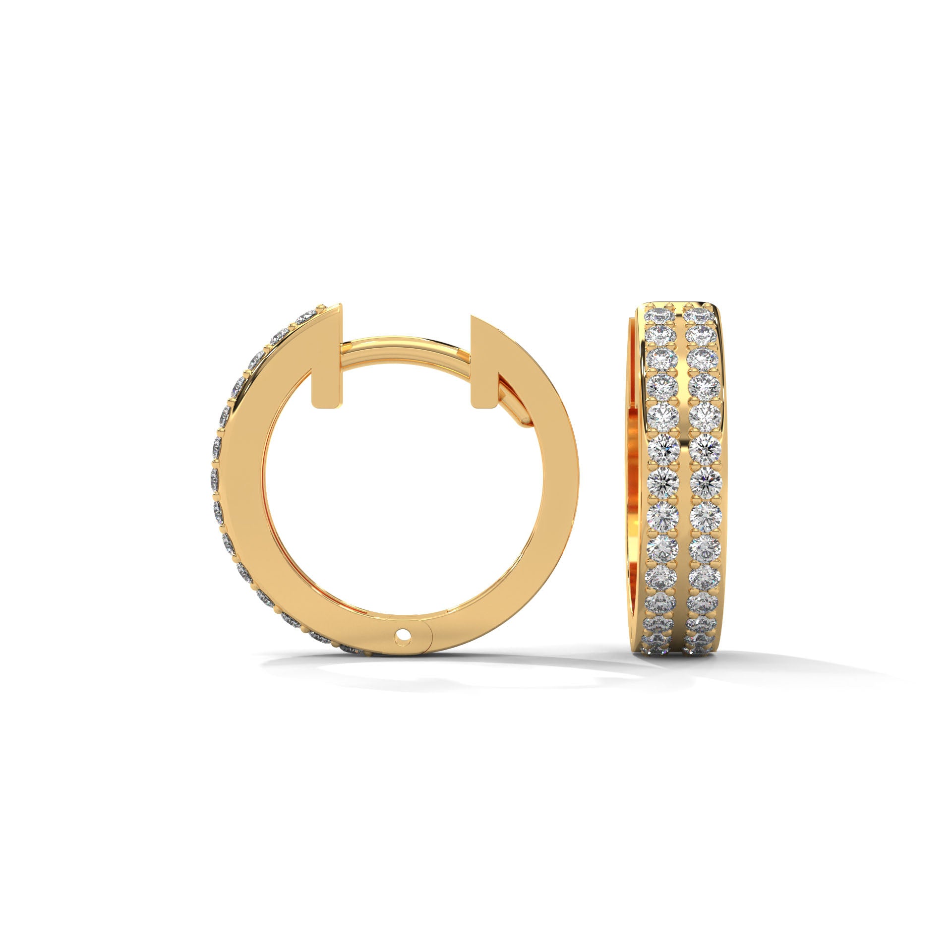 Lab Grown Diamond Morello Hoop Earrings