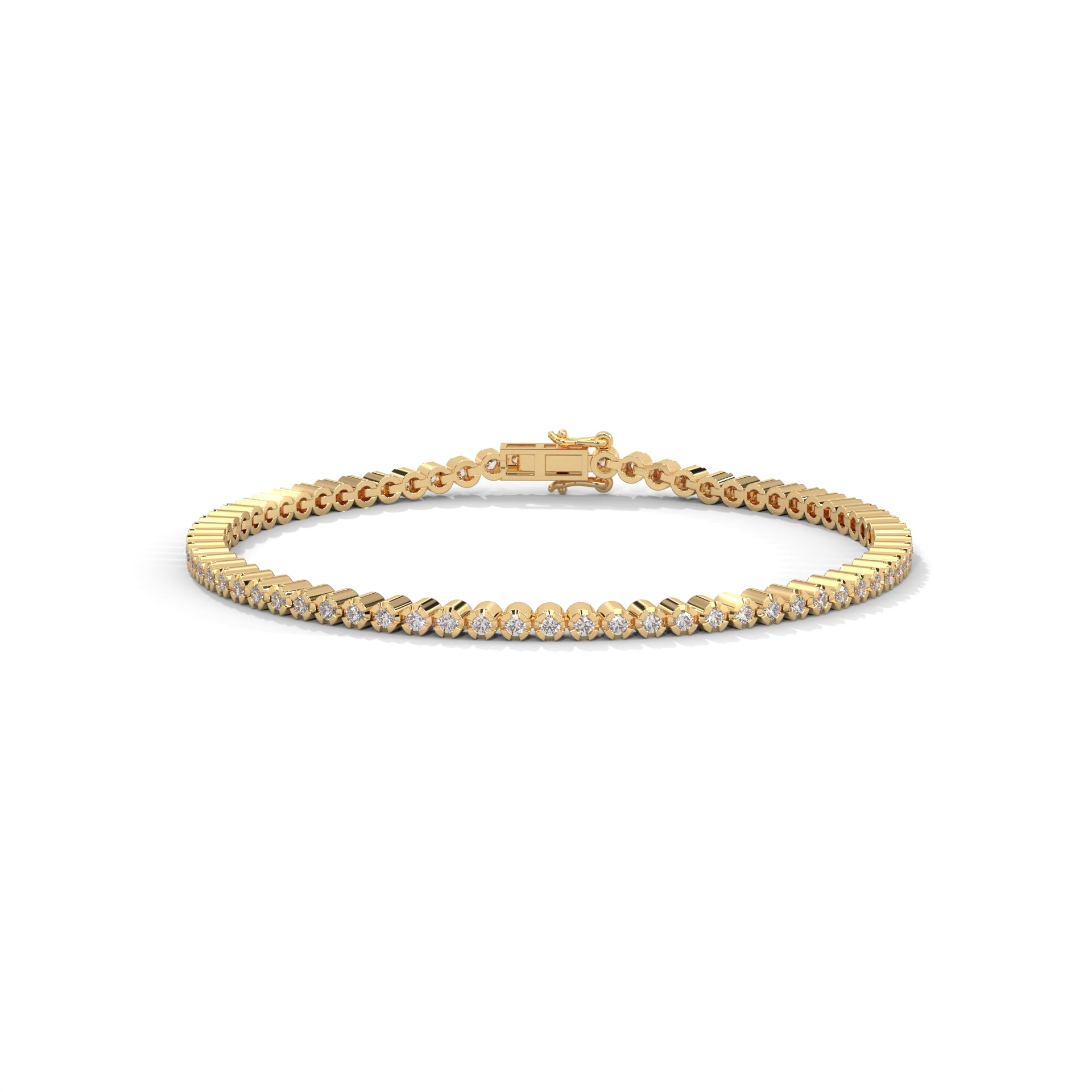 0.02 CARAT ROUND TENNIS BRACELET