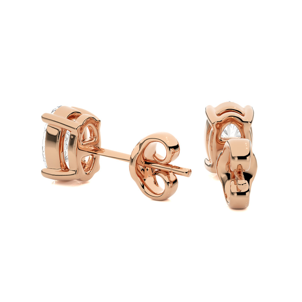 1 - 1 Carat Oval cut Earring Tops | ATYANTA JEWELS