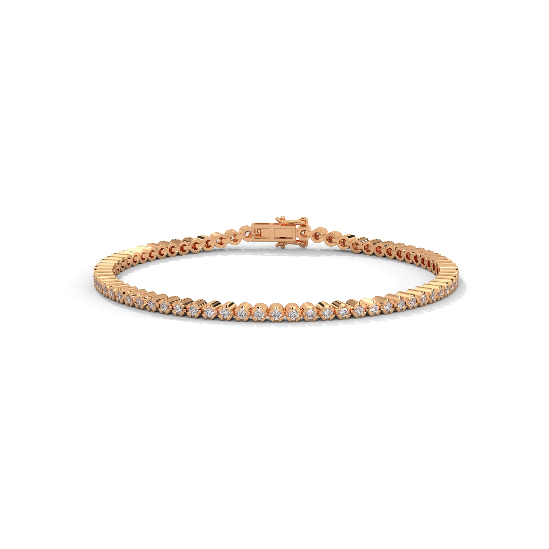 0.02 CARAT ROUND TENNIS BRACELET