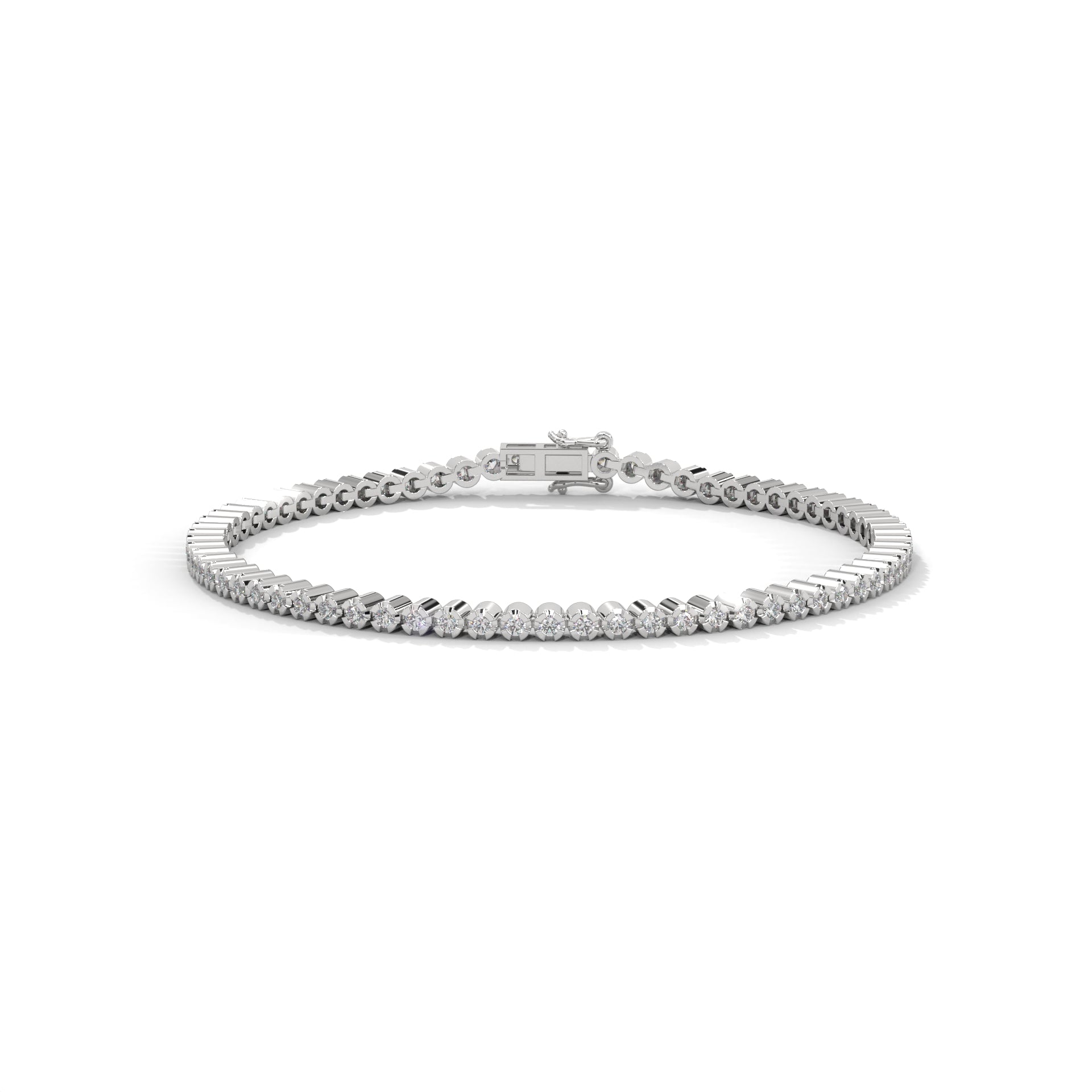 0.02 CARAT ROUND TENNIS BRACELET