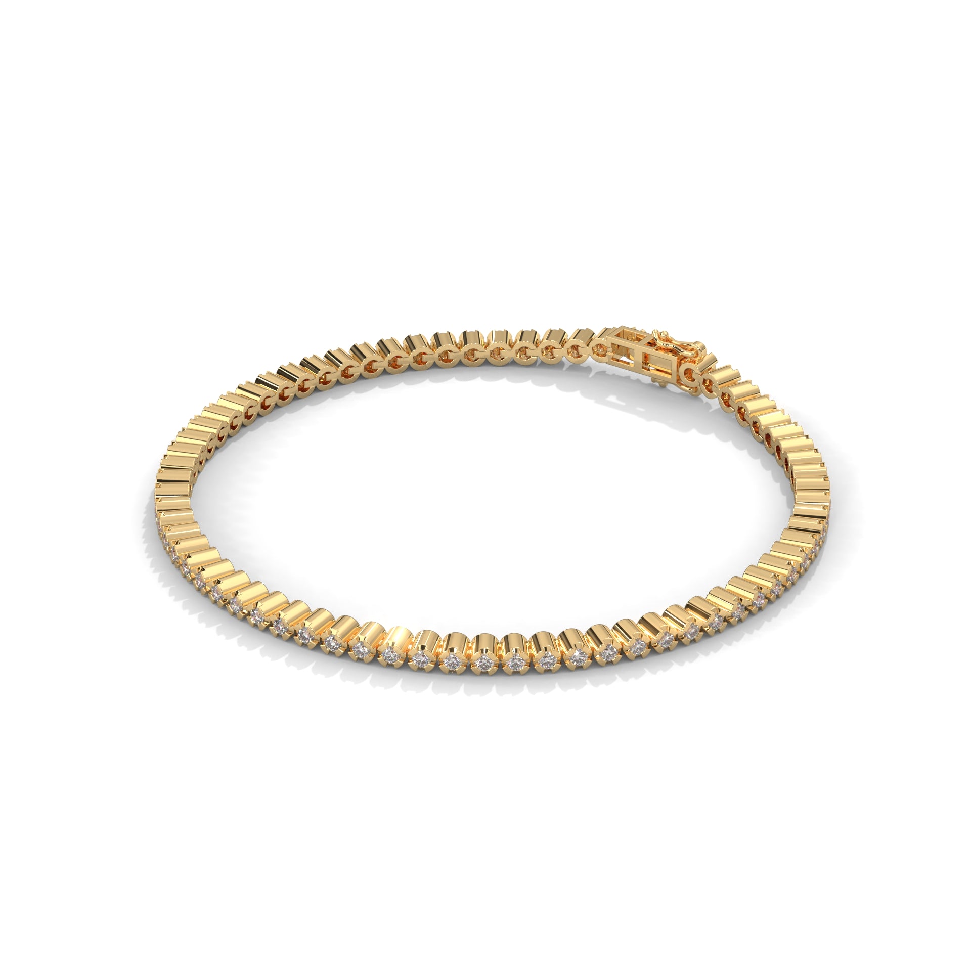 0.02 CARAT ROUND TENNIS BRACELET