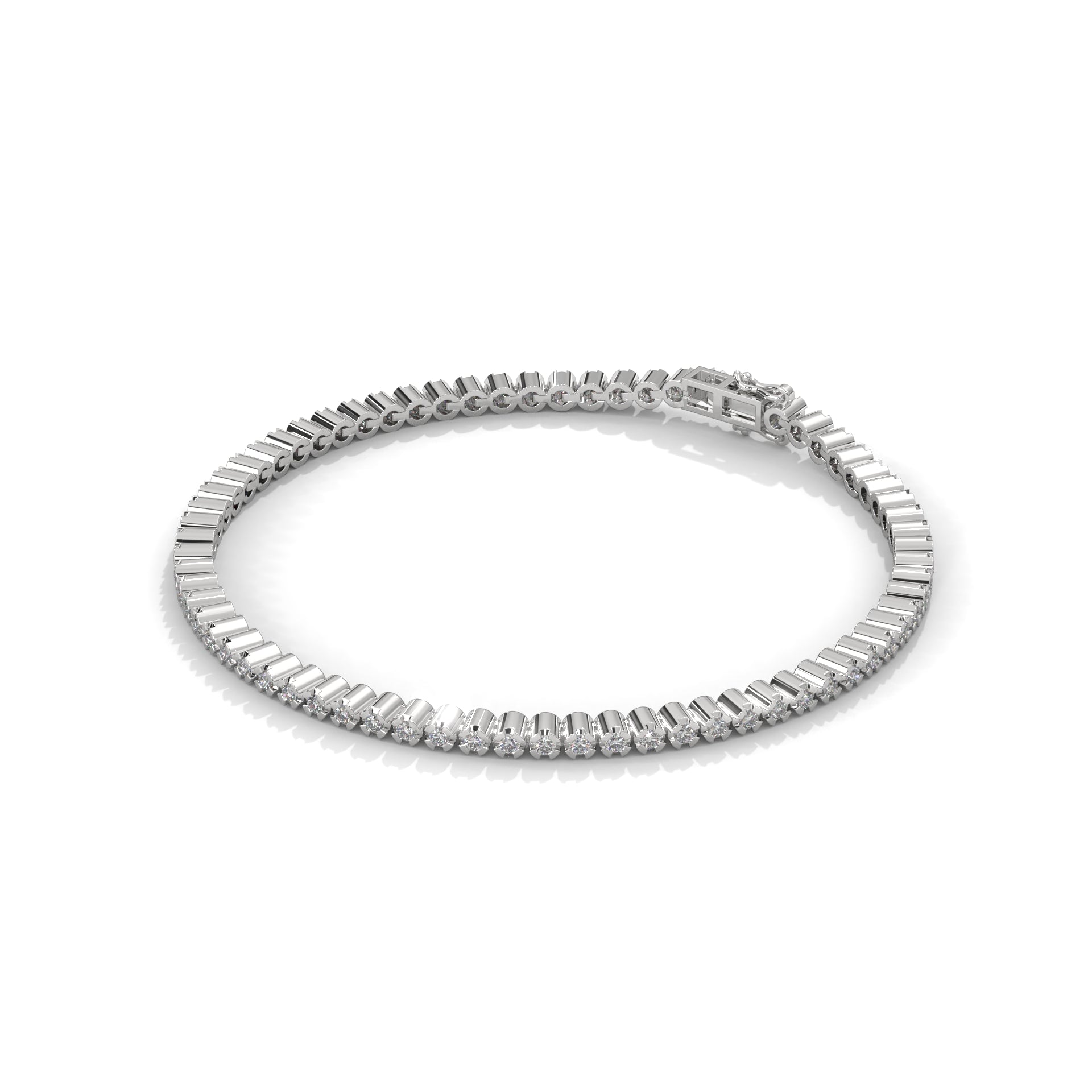 0.02 CARAT ROUND TENNIS BRACELET