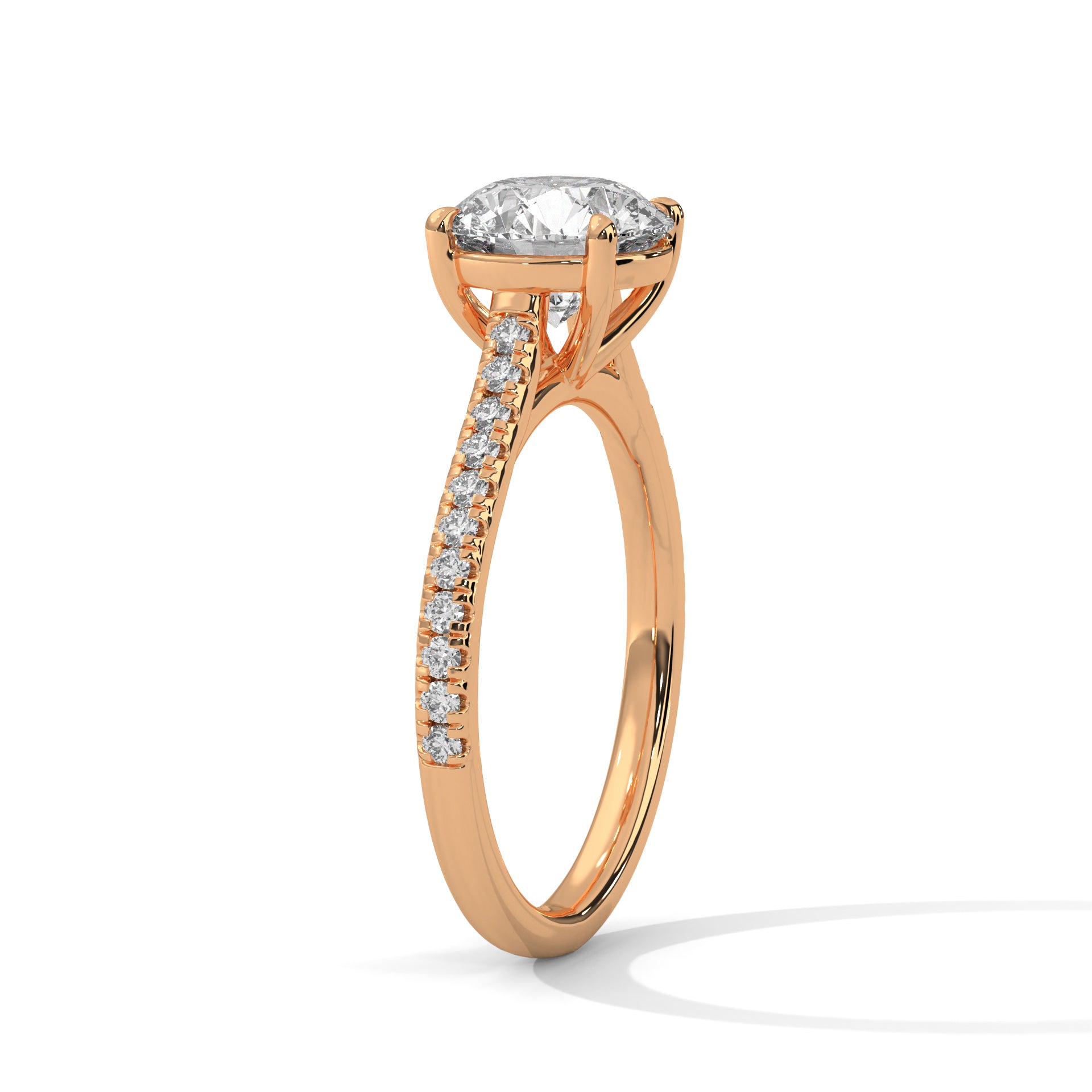 0.50 carat Labgrown Diamond Round Shape Ring