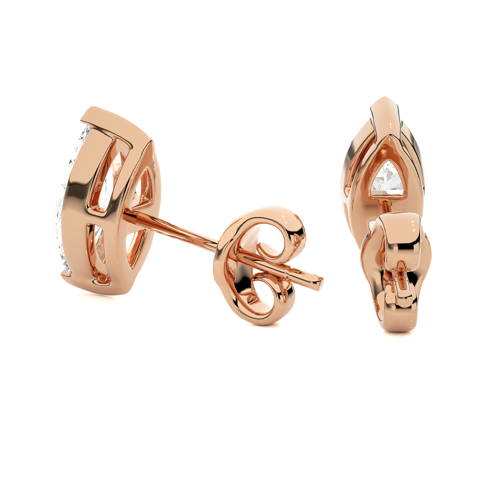 1 - 1 Carat Marquise cut Earring Tops | ATYANTA JEWELS