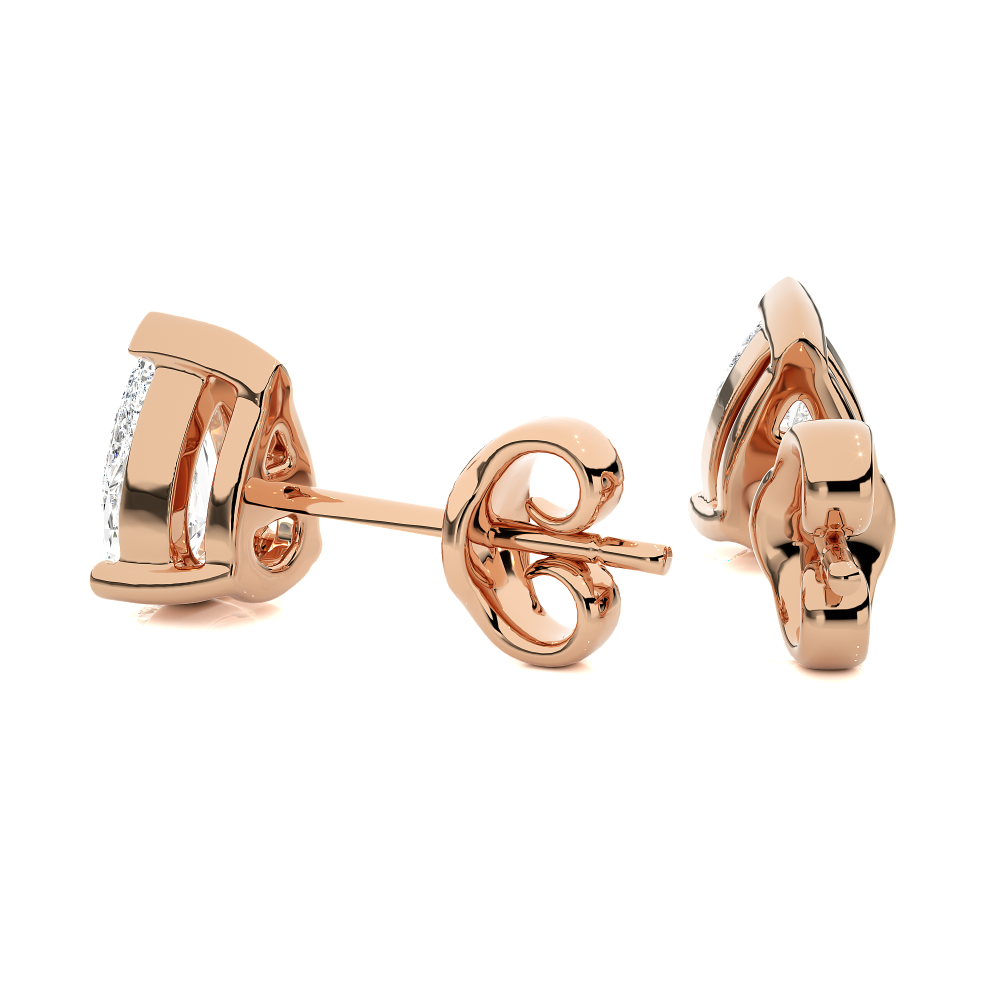 1 - 1 Carat Pear cut Earring Tops | ATYANTA JEWELS