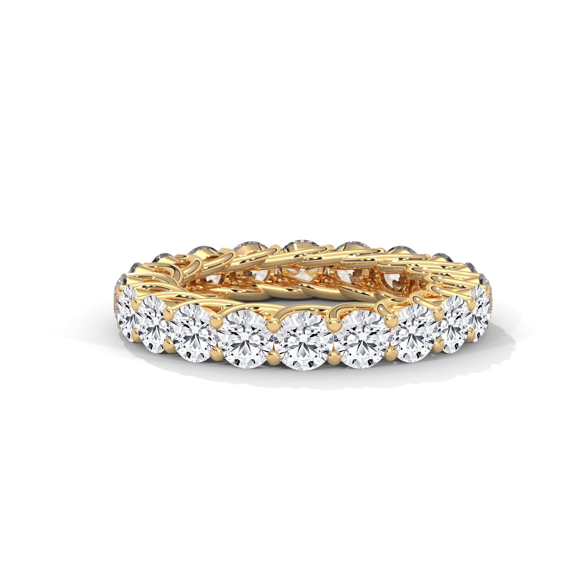 ROUND SHAPE ETERNITY DIAMOND RING