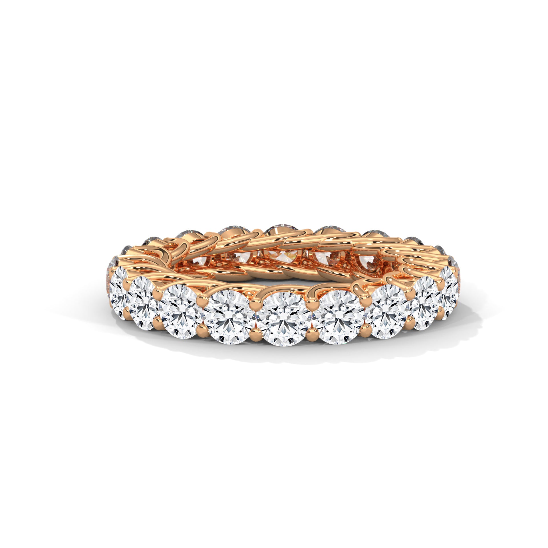 ROUND SHAPE ETERNITY DIAMOND RING